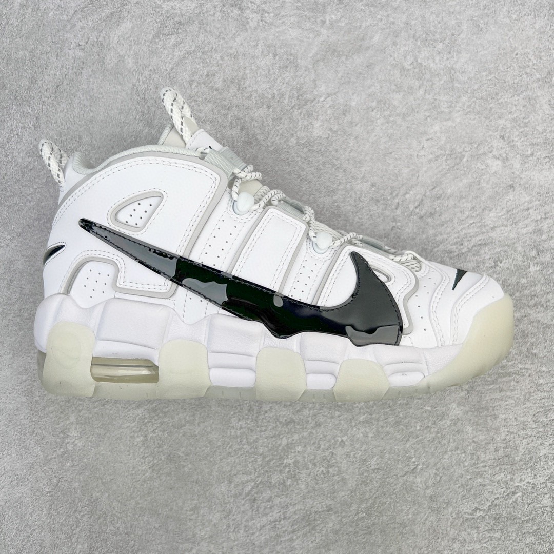 新版 Nike Air More Uptempo 96 Copy Paste 皮蓬 大AIR 白黑 低筒 篮球鞋 男鞋 女鞋 DQ5014-100
