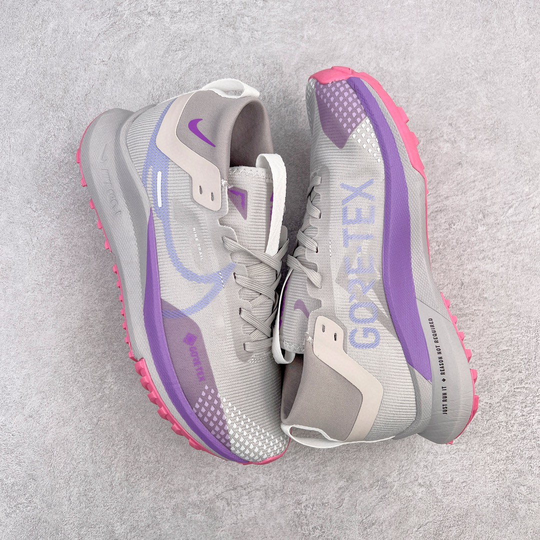 Nike Pegasus Trail 4 Gore - Tex 浅紫色 低筒 户外 跑步鞋 运动鞋 休闲鞋 徒步鞋 男鞋 女鞋 