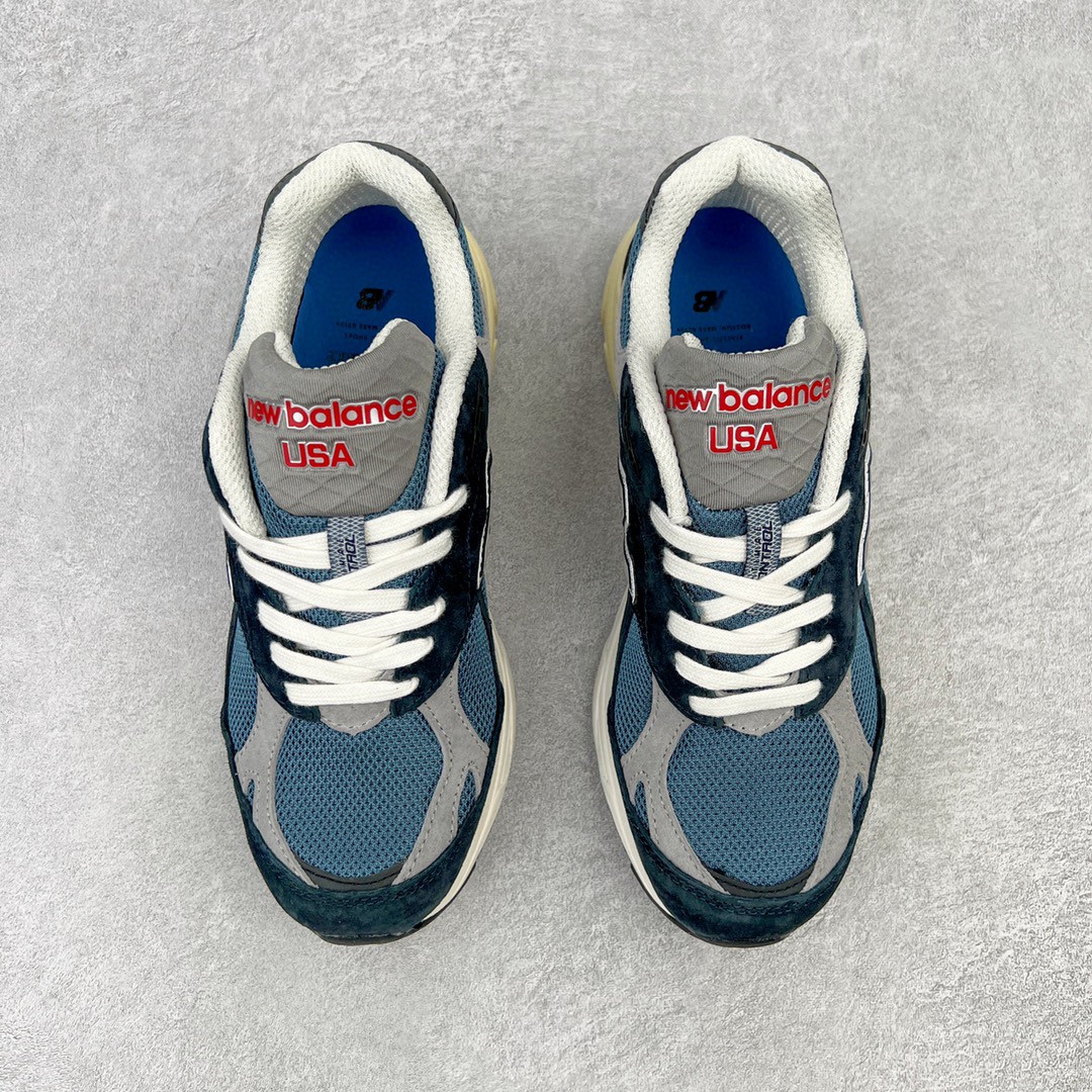 New Balance 990 V3 Teddy Made 海军蓝 低筒 复古跑鞋 休闲鞋 板鞋 运动鞋 男鞋 女鞋 M990TE3