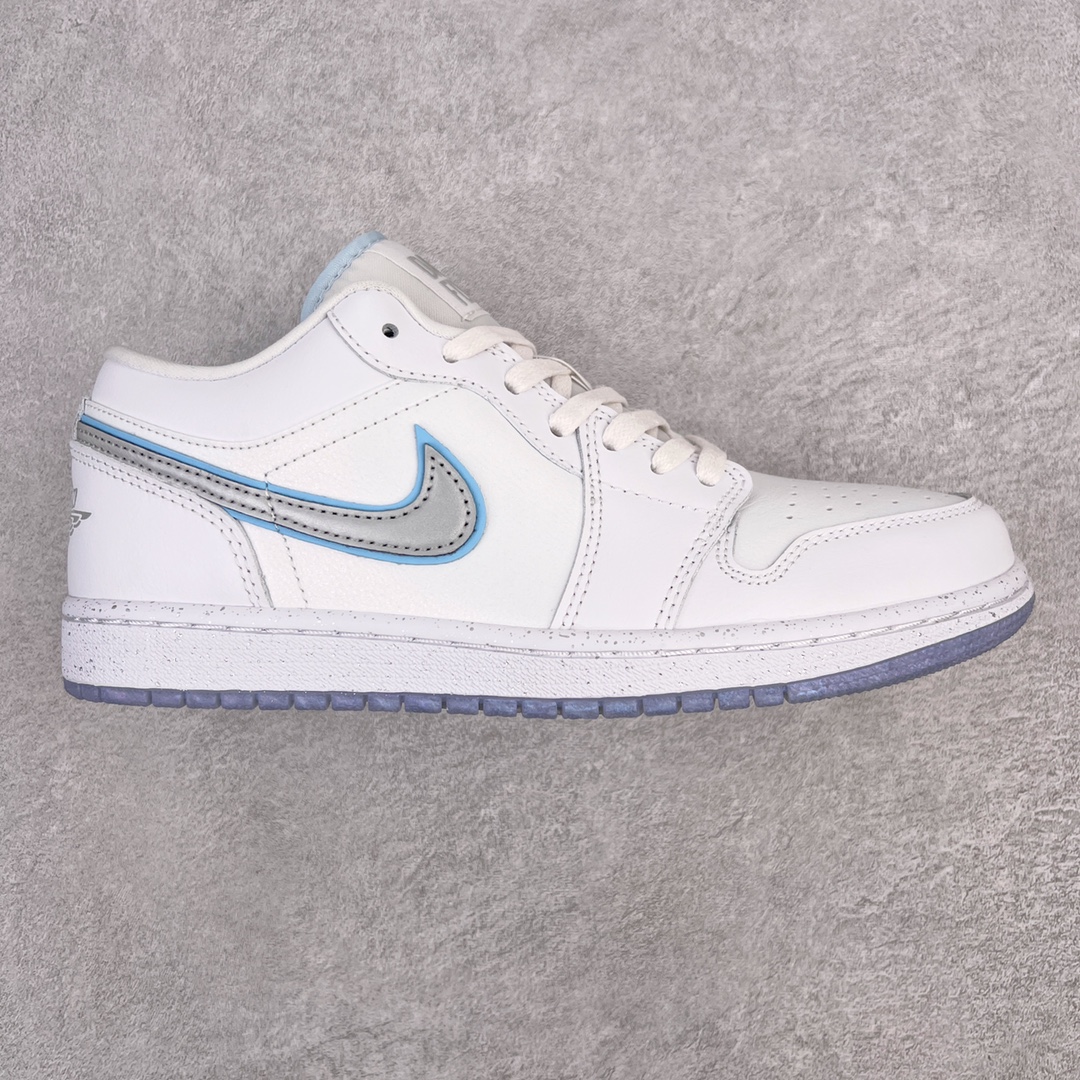 Air Jordan 1 Low AJ1 白银反光 低筒 板鞋 休闲鞋 男鞋女鞋  FB1874-101