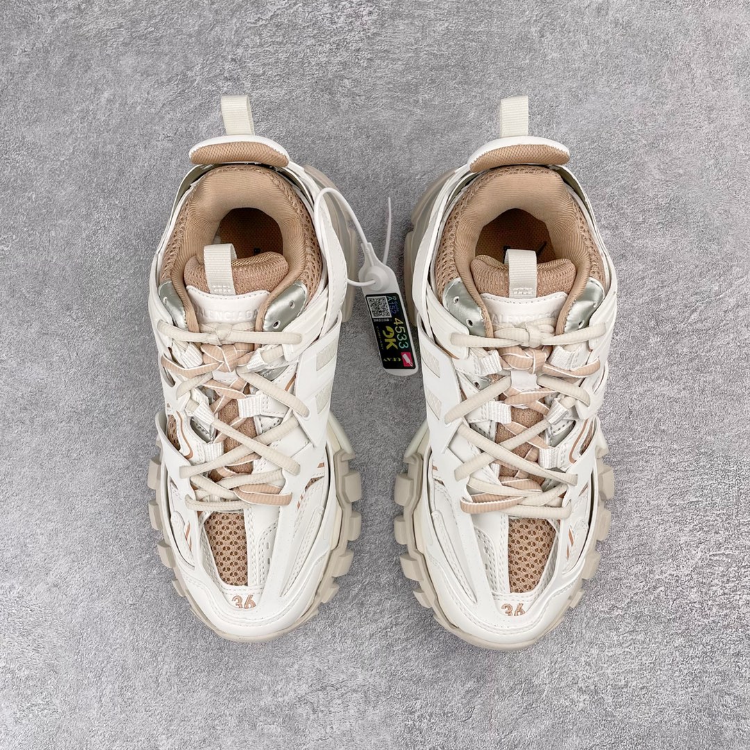 Balenciaga Track 巴黎世家 香槟白 老爹鞋 复古板鞋 休闲鞋 男鞋 女鞋