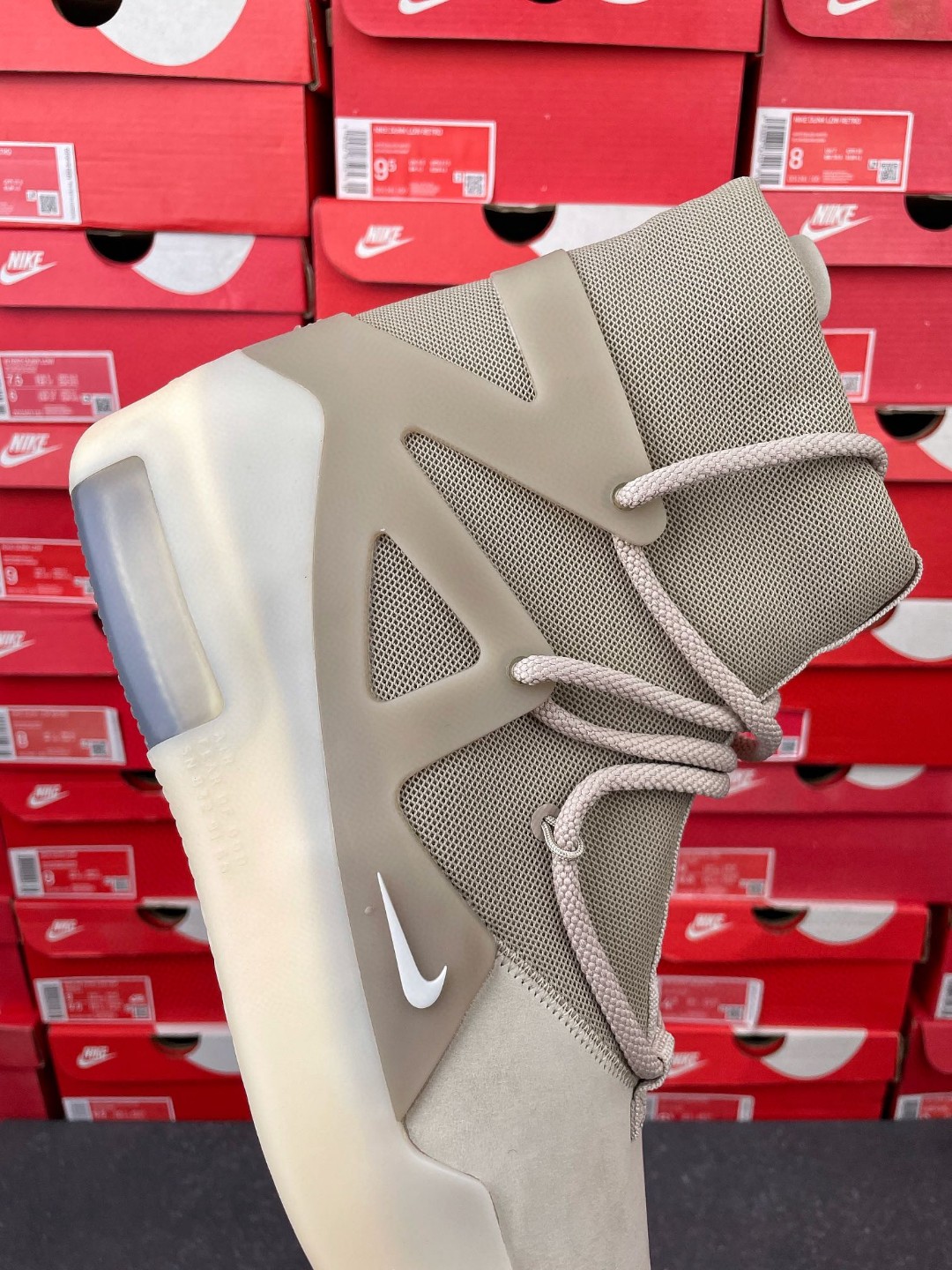 Nike Air Fear of God 1 Oatmeal FOG 燕麦黄 高筒 篮球鞋 球鞋 实战鞋 运动鞋 AR4237-900