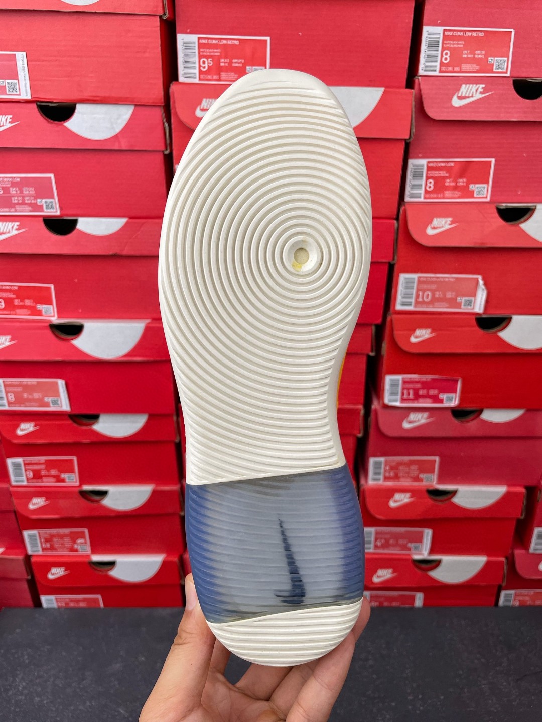 Nike Air Fear of God 1 Amarillo FOG 黄白 高筒 篮球鞋 球鞋 实战鞋 运动鞋 AR4237-700