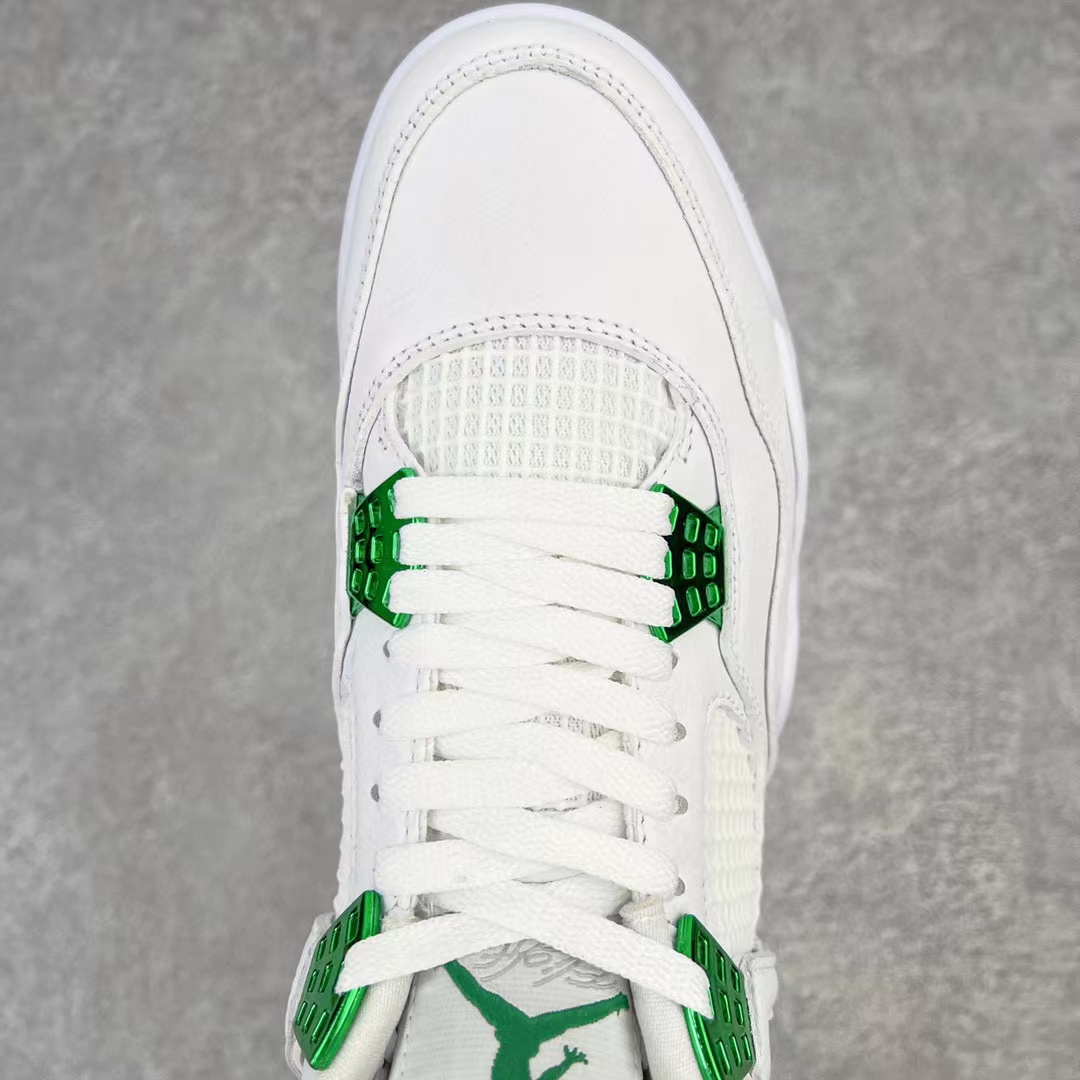 Air Jordan 4 AJ4 Retro Green Metallic 白绿 篮球鞋 运动鞋 休闲鞋 男鞋 女鞋 CT8527-113