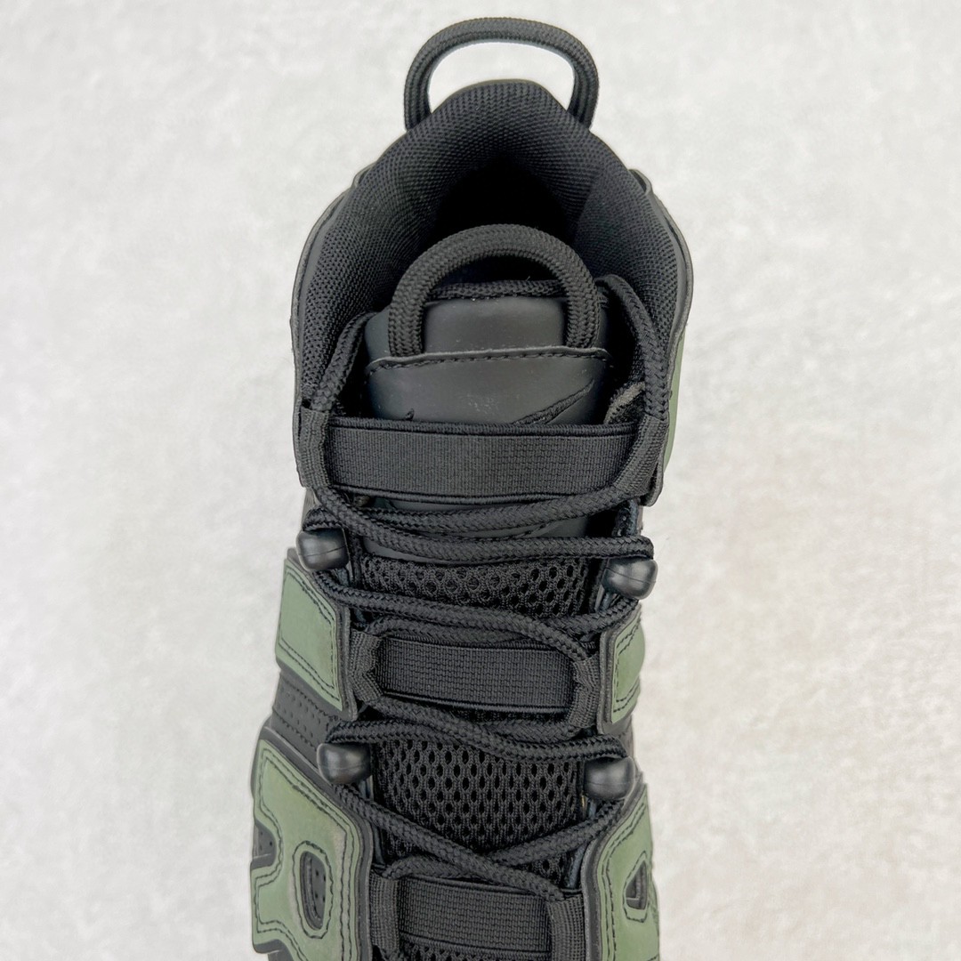新版 Nike Air More Uptempo 皮蓬 全黑 3M反光 低筒 篮球鞋 男鞋 女鞋 922845-001