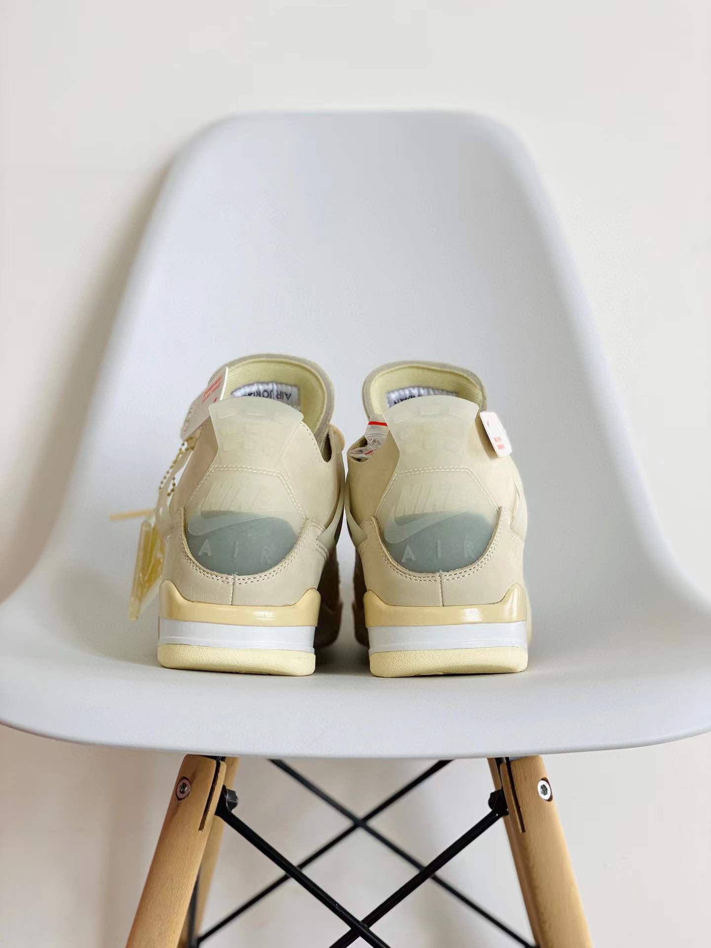 OFF-WHITE Air Jordan 4 AJ4 Retro Sail 白帆 低筒 男鞋 女鞋 籃球鞋 板鞋 CV9388-100