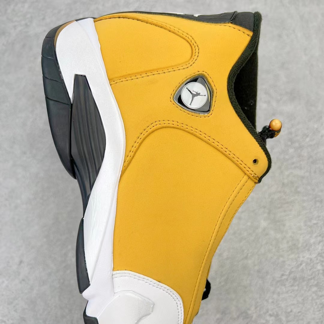 Air Jordan 14  Retro Ginger 黑白黄 法拉利姜黄 AJ1 14 篮球鞋 球鞋 实战鞋 男鞋 487471-701