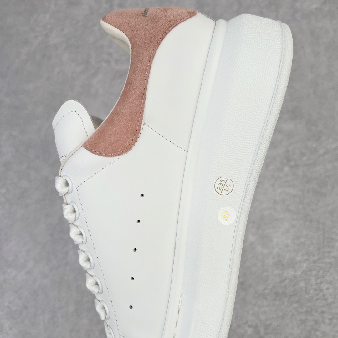 Alexander McQueen 麦昆 白棕 绒面 低筒 板鞋 休闲鞋 厚底鞋 增高鞋 男鞋 女鞋 553680WIBN29784