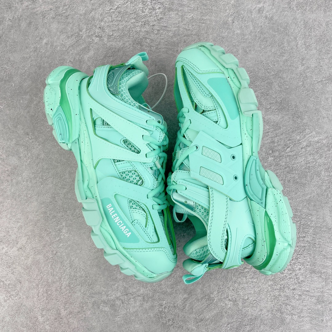 Balenciaga Track 巴黎世家 薄荷绿 老爹鞋 运动 复古板鞋 休闲鞋 男鞋 女鞋 542023W3FE33000