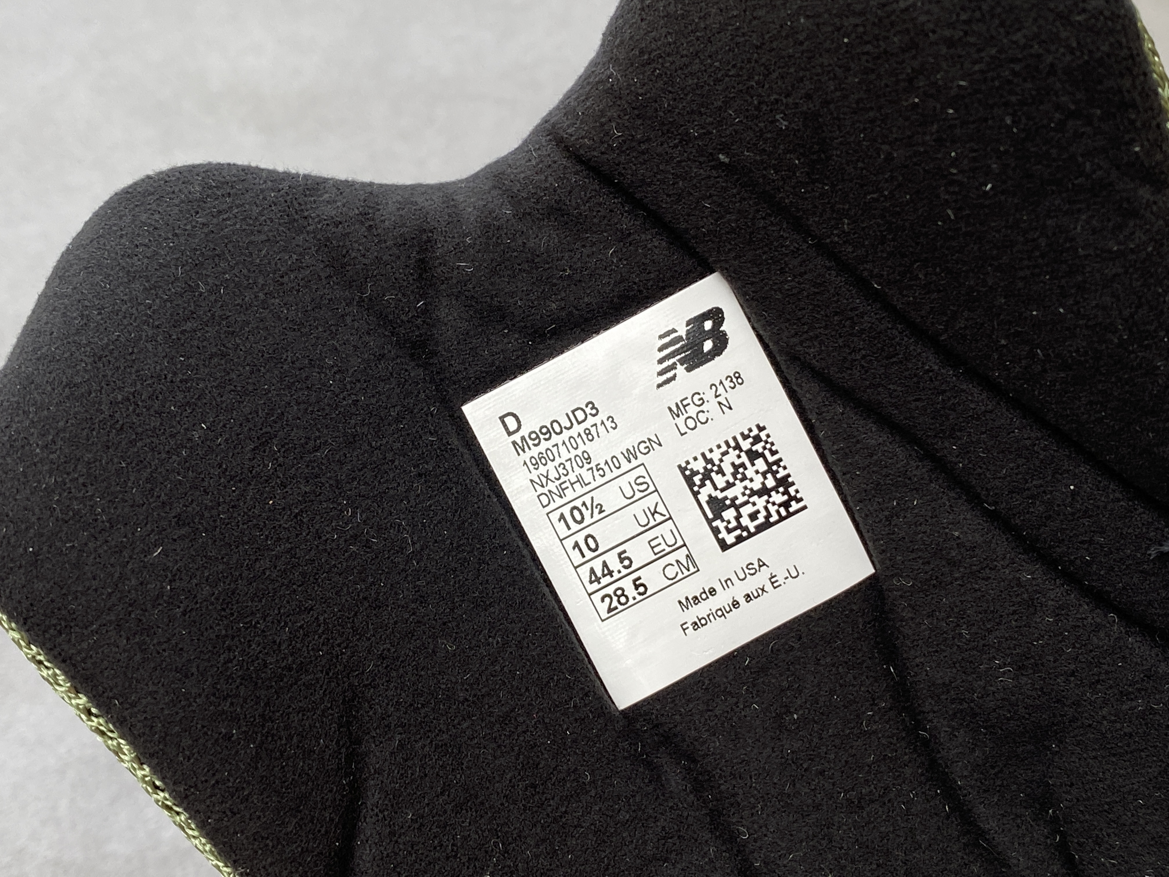 新款 JJJJOUND New Balance 990 V3 草綠色 低筒 复古跑鞋 休闲鞋 板鞋 运动鞋 男鞋 女鞋 M990JD3