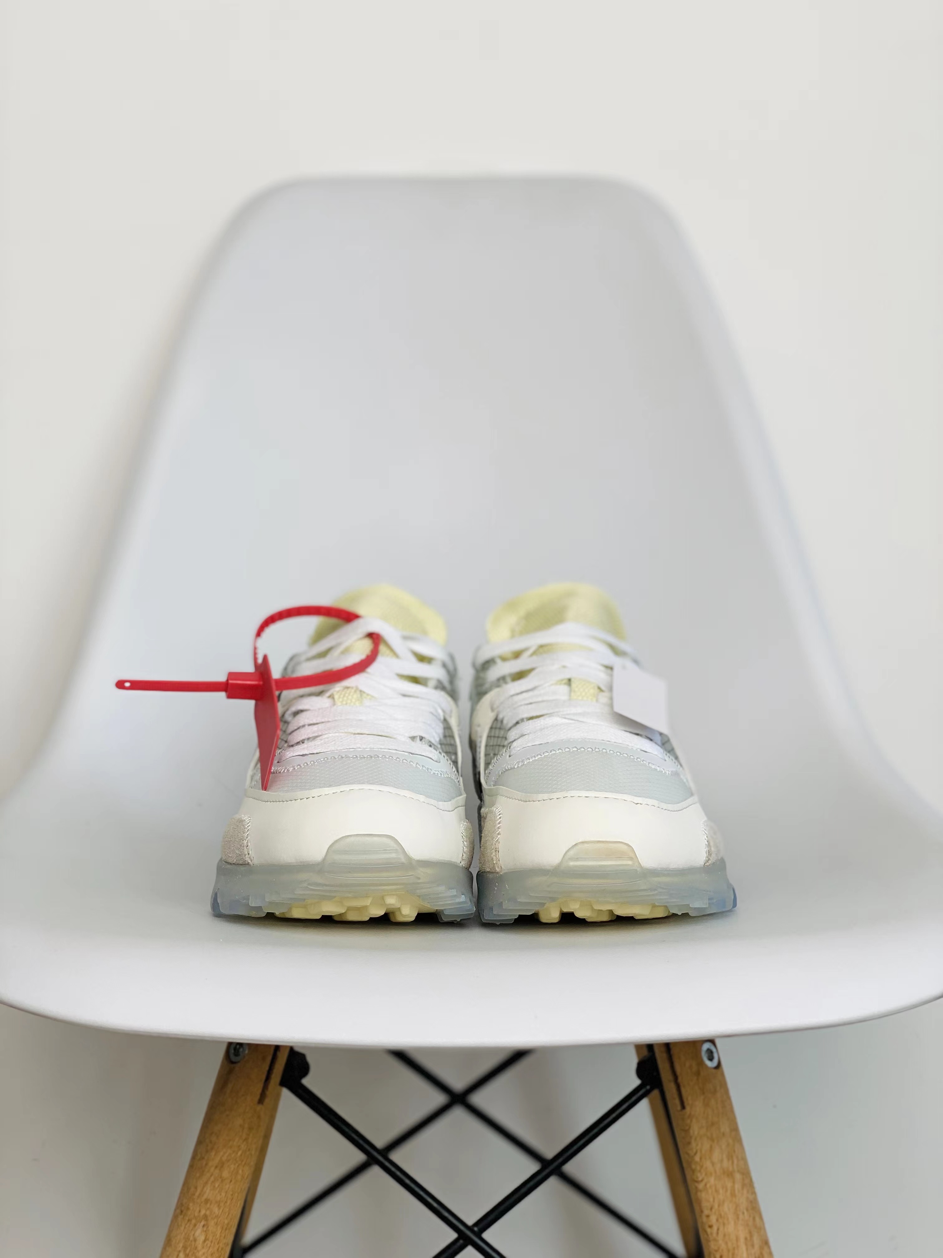 OFF-WHITE Air Max 90 THE TEN 白色 联名 低筒 气垫缓震复古 跑鞋 休闲鞋 板鞋 男鞋 女鞋 AA7293-100