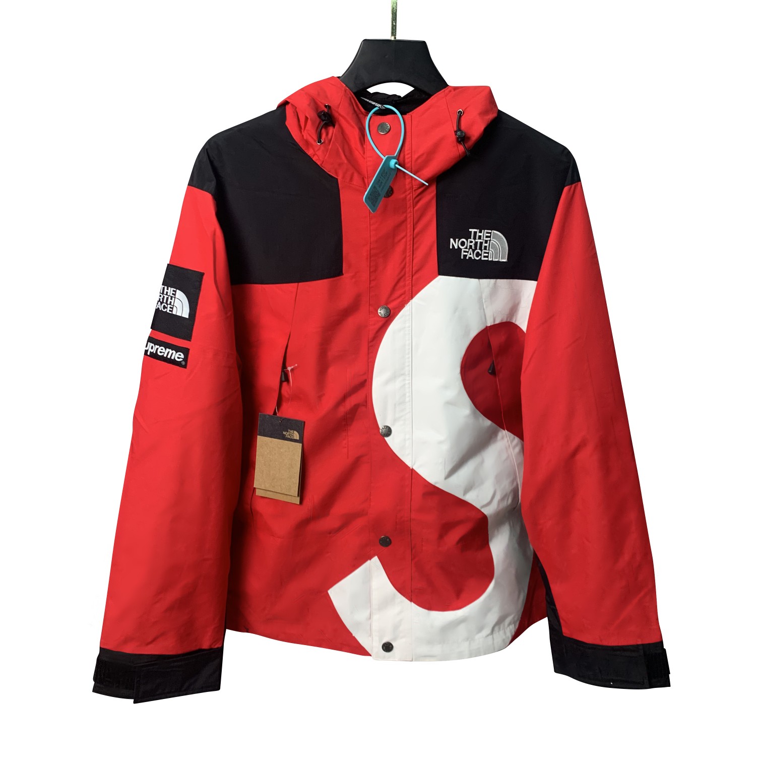 Supreme FW20 Week 10 The North Face S Logo Mountain Jacket 聯名款 大S 紅色 山地连帽冲锋衣 夾克 防水 防風 外套 男款 女款 SUP-FW20-237