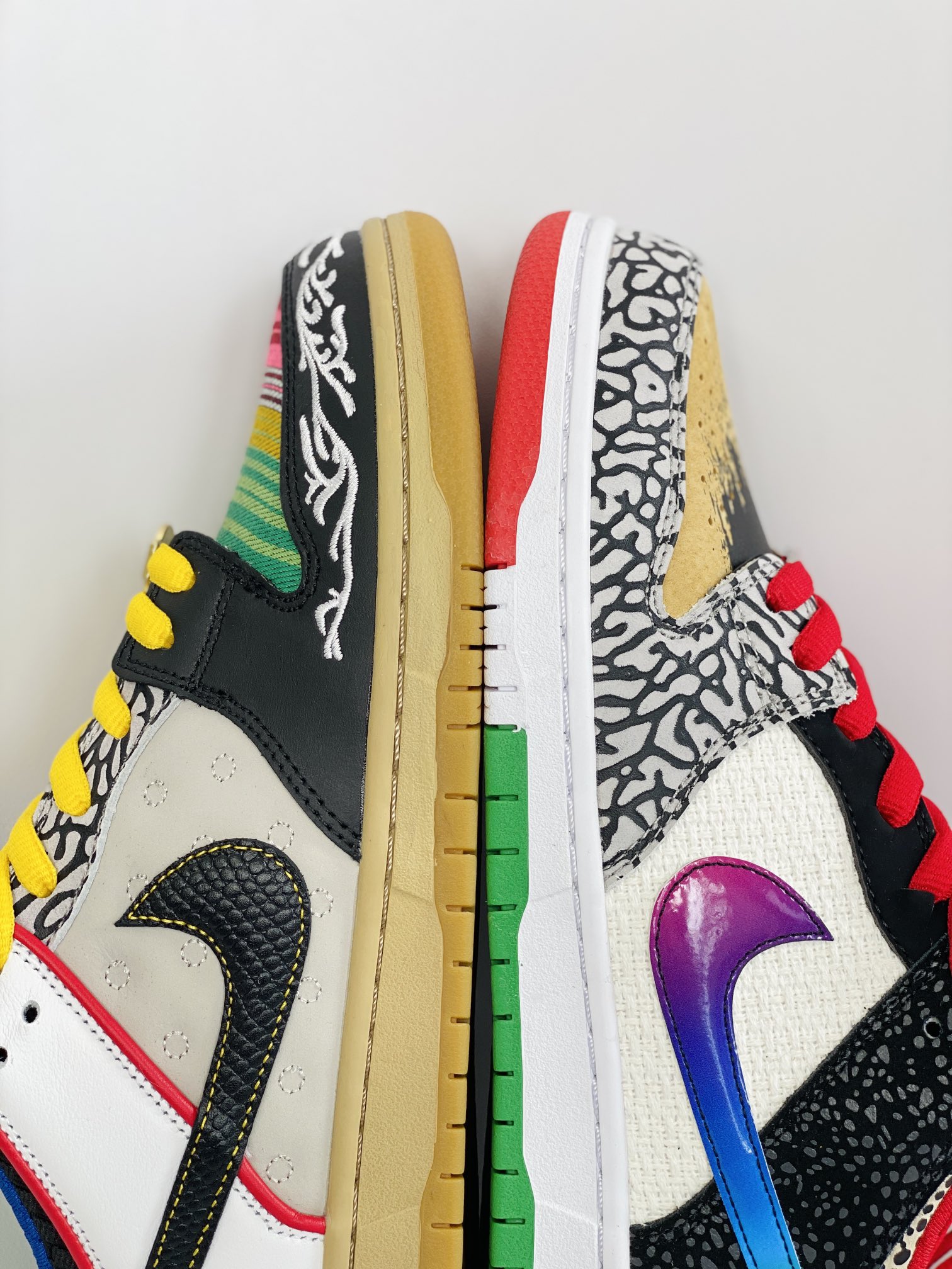 Dunk Low What The Paul 彩色拼接 不对称鸳鸯 低筒 复古板鞋 休闲鞋 男鞋 女鞋  CZ2239-600