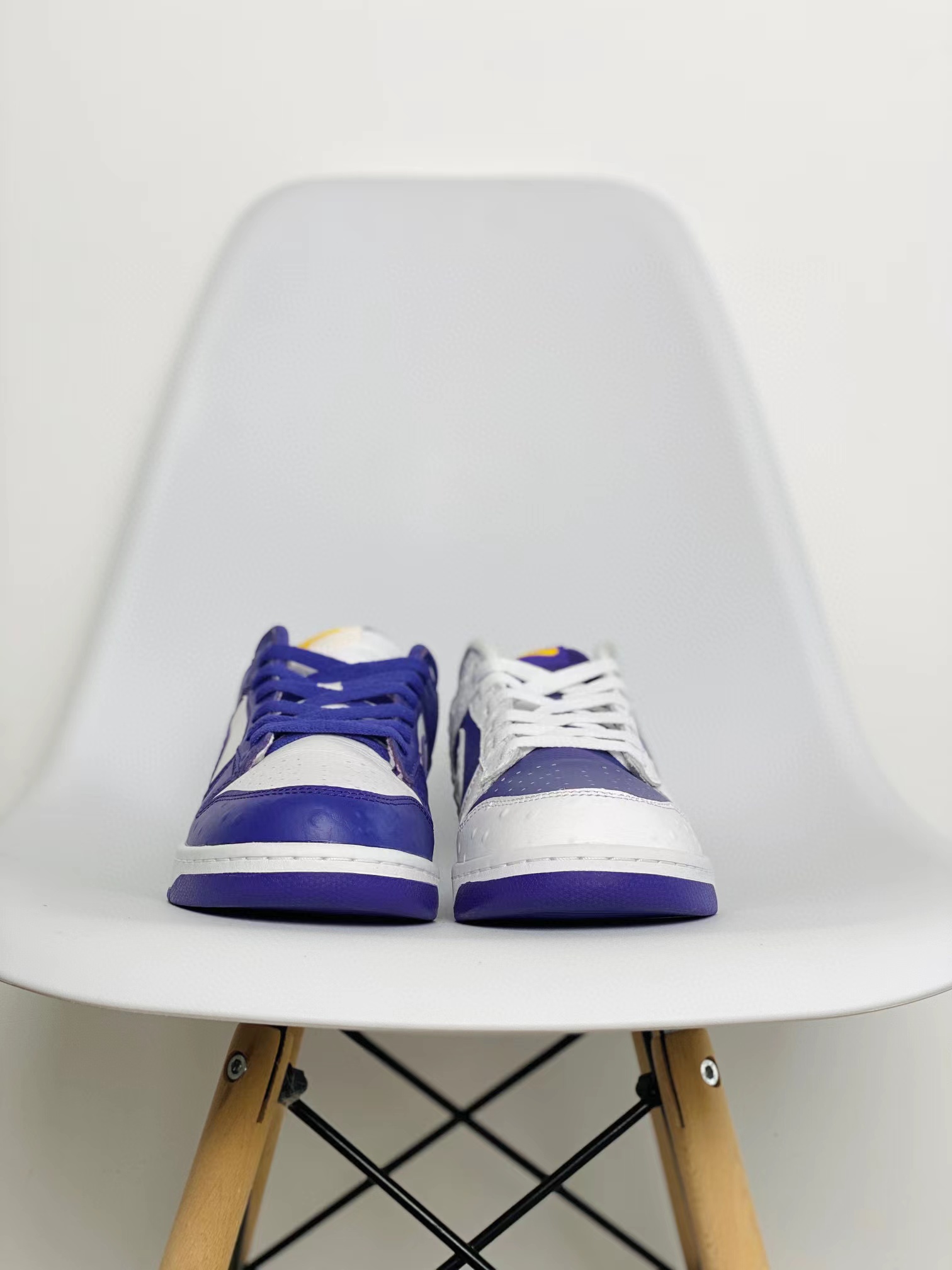  dunk Low Flip The Old School 反勾 白紫 鸳鸯  低筒 复古板鞋 休闲鞋 男鞋 女鞋  DJ4636-100