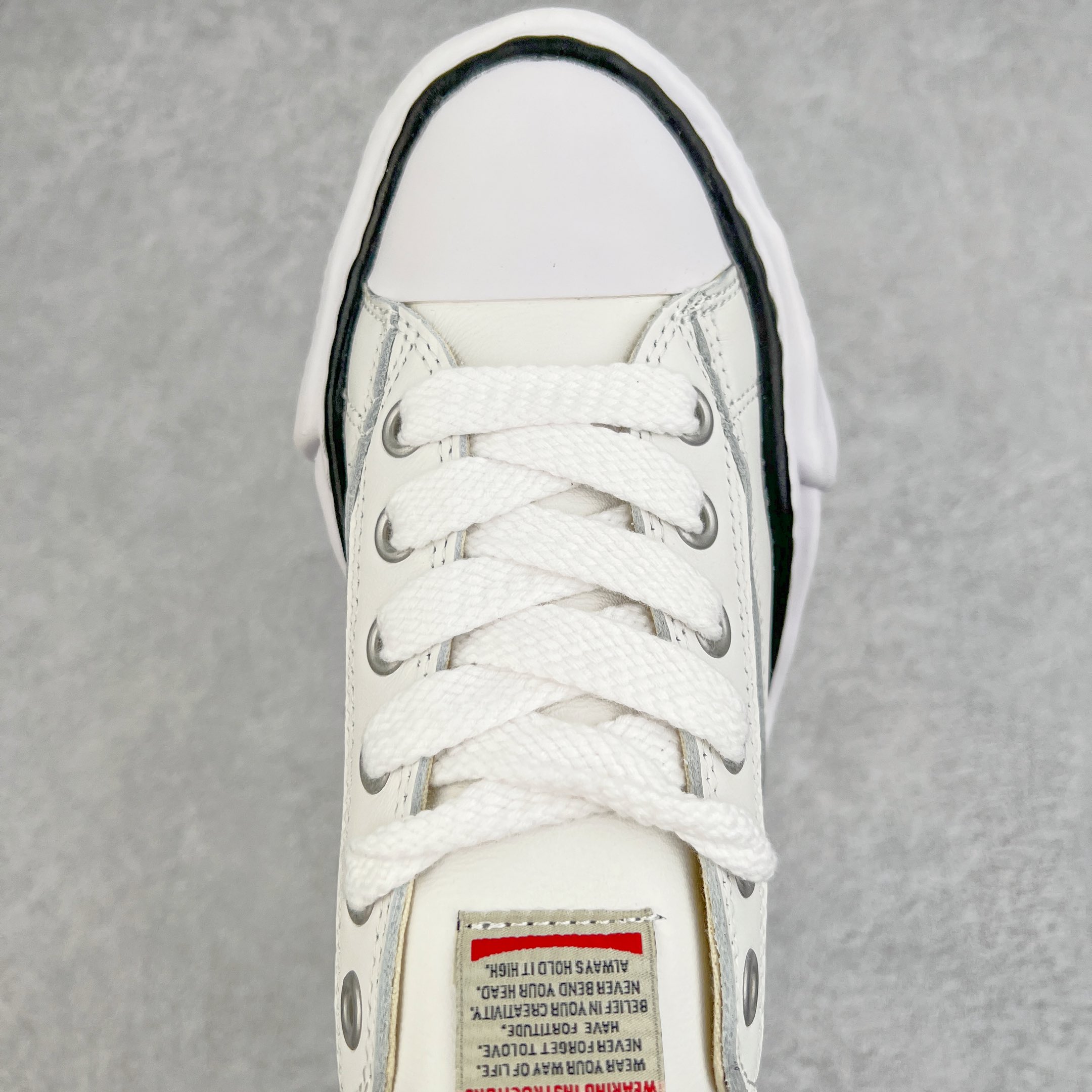 MIHARA YASUHIRO Original MMY 三原康裕 白色 皮面 低筒 溶胶鞋 帆布鞋 板鞋 休闲鞋 增高鞋 男鞋 女鞋 