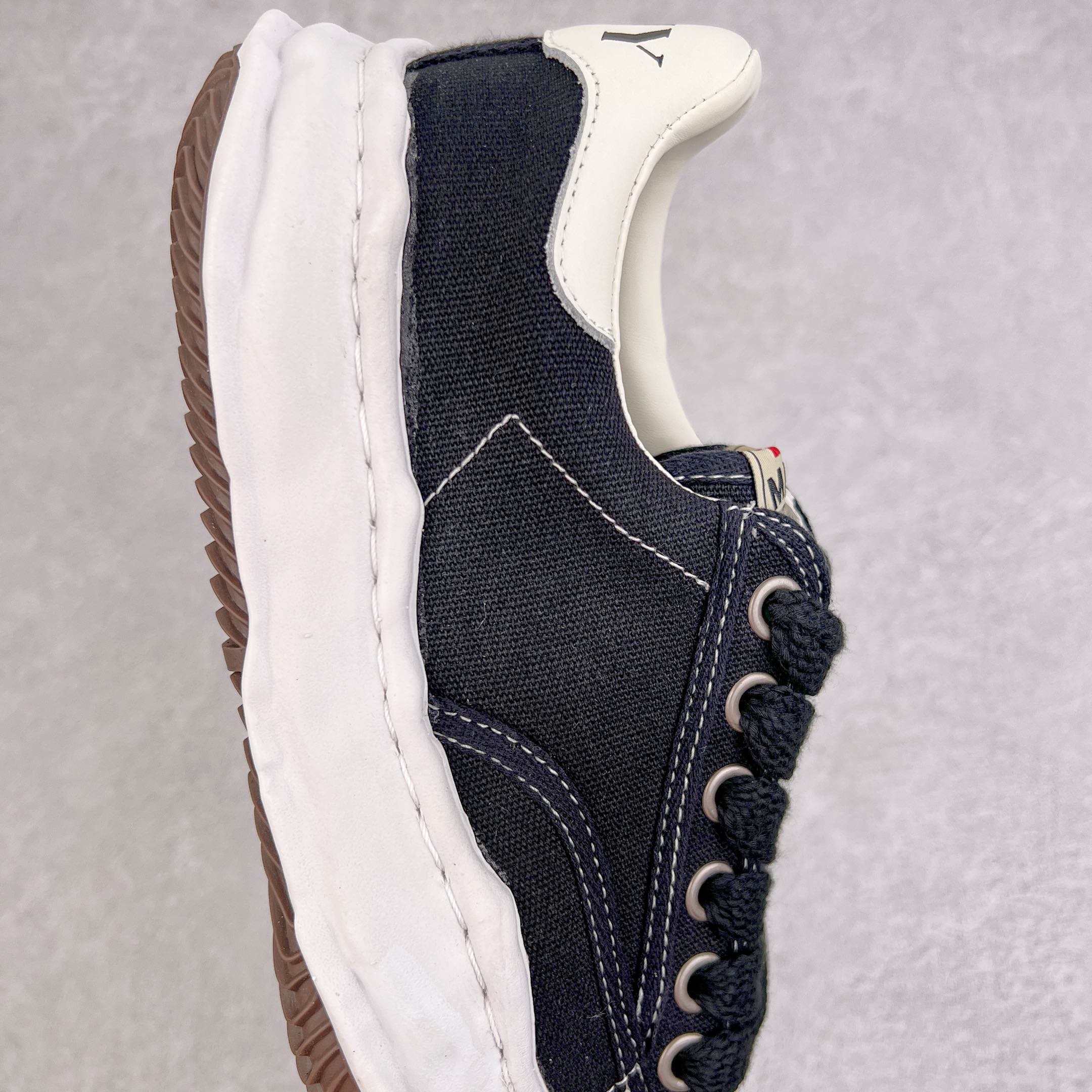 MIHARA YASUHIRO Original MMY 三原康裕 黑色 水洗做旧 低筒 溶胶鞋 帆布鞋 板鞋 休闲鞋 增高鞋 男鞋 女鞋 