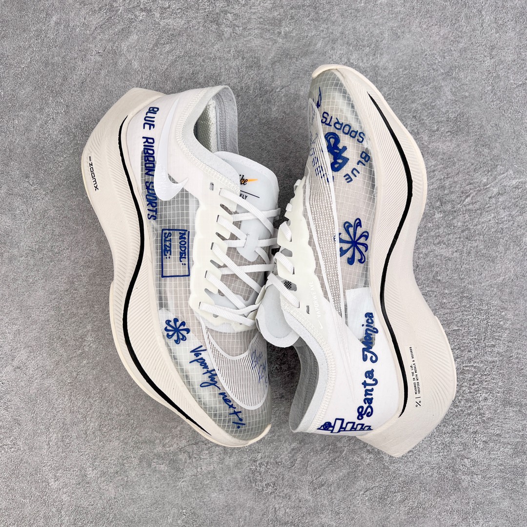 zoomX Vaporfly Next%  白蓝涂鸦 低筒 减震防滑 运动鞋 跑步鞋 男鞋 女鞋 CU4844-100