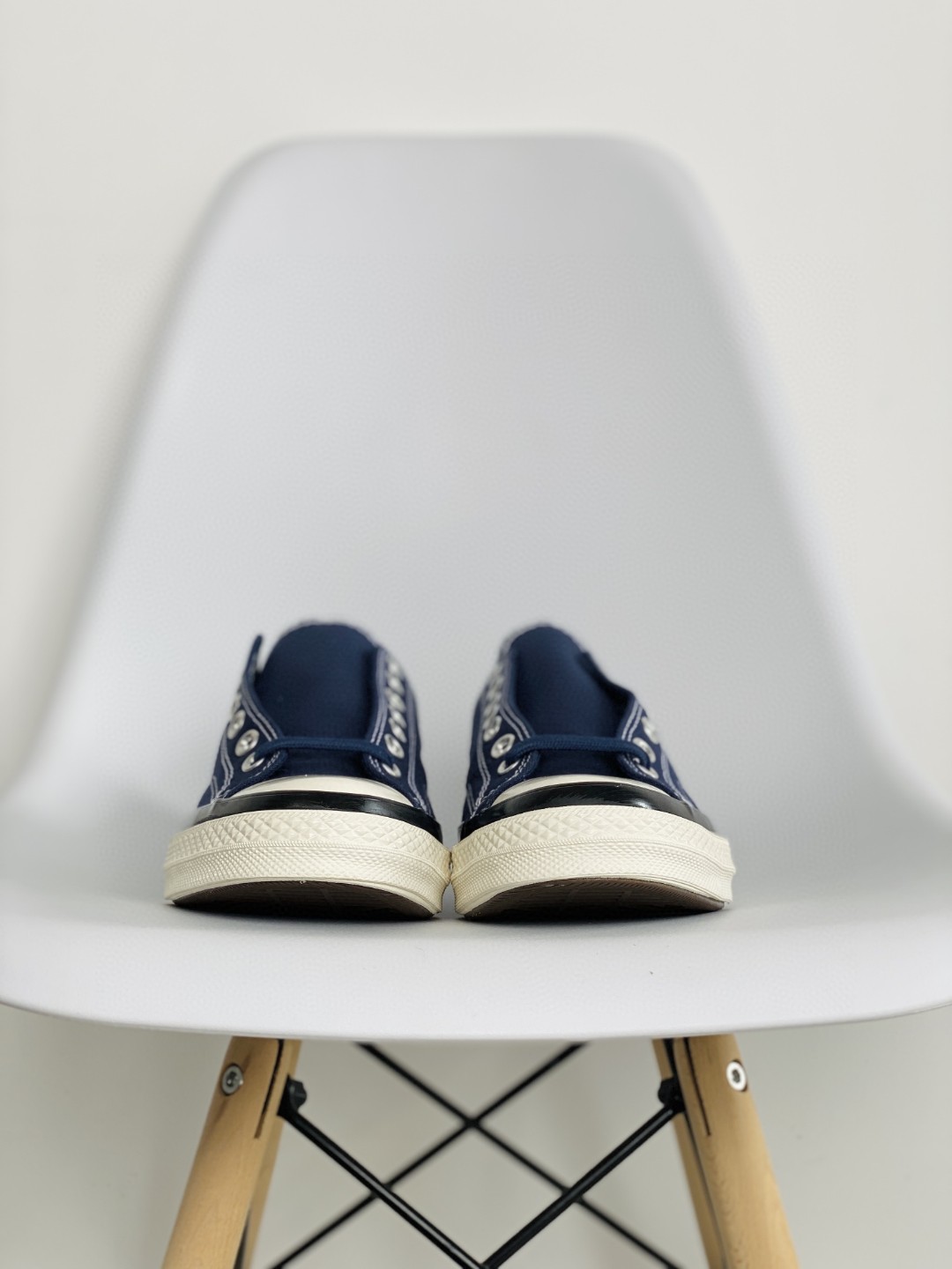 Fragment Design x Moncler x Converse Chuck Taylor All Star 1970s 联名 蓝色 低筒 帆布鞋 板鞋 休闲鞋  男鞋 女鞋 172323C