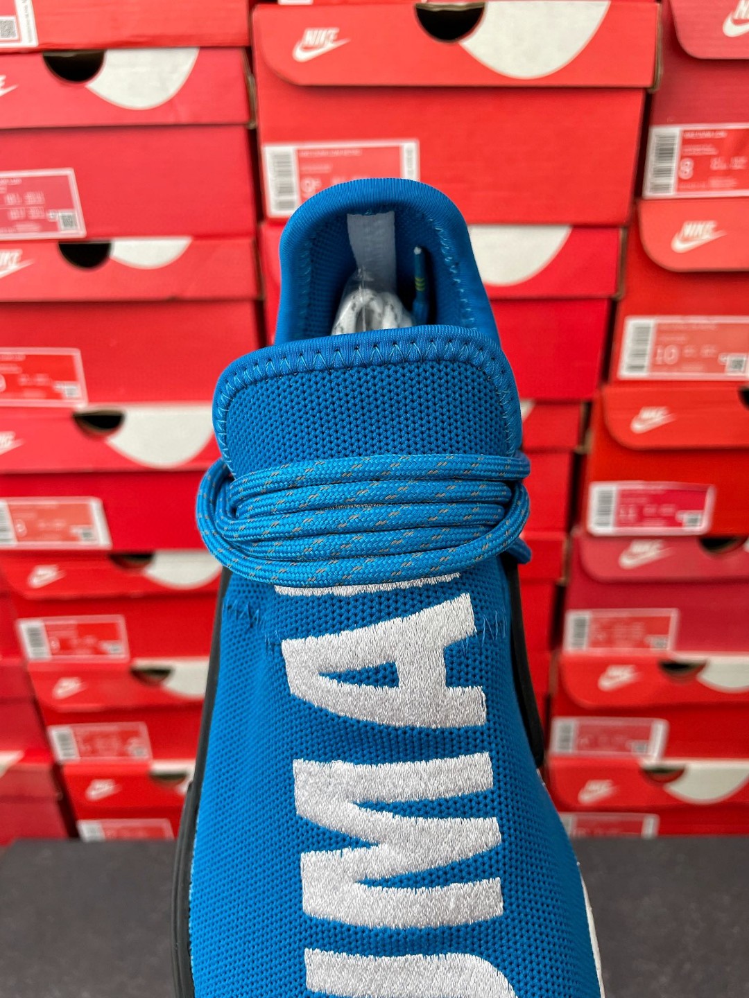 Pharrell Williams x adidas originals NMD HU Human Being Sharp Blue 菲董联名 蓝白色 低筒 运动鞋 休闲鞋 男鞋 BB0618