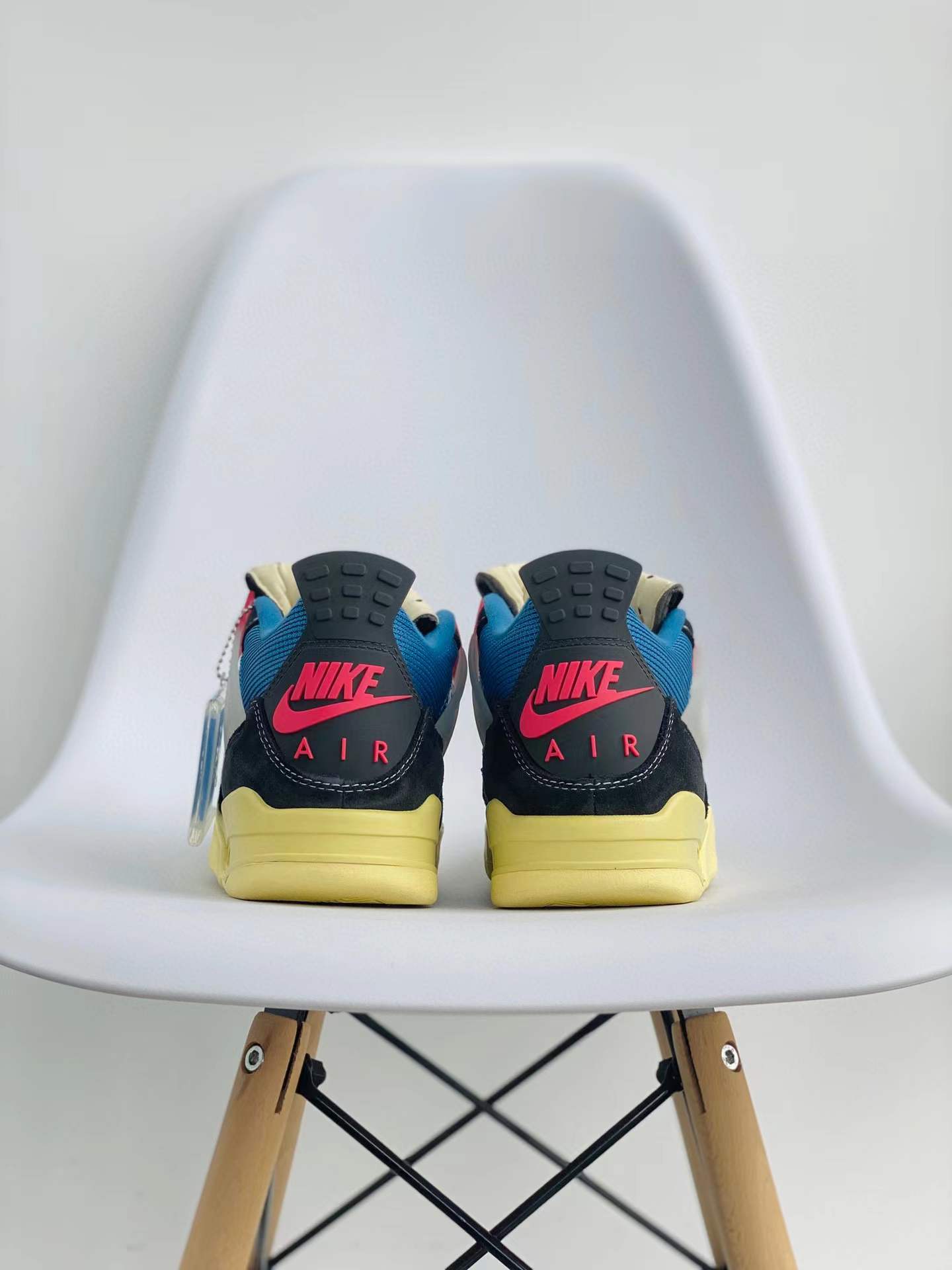 Union LA Air Jordan 4 AJ4 Retro Off Noir  黑蓝  麂皮 篮球鞋 运动鞋 休闲鞋 男鞋 DC9533-001