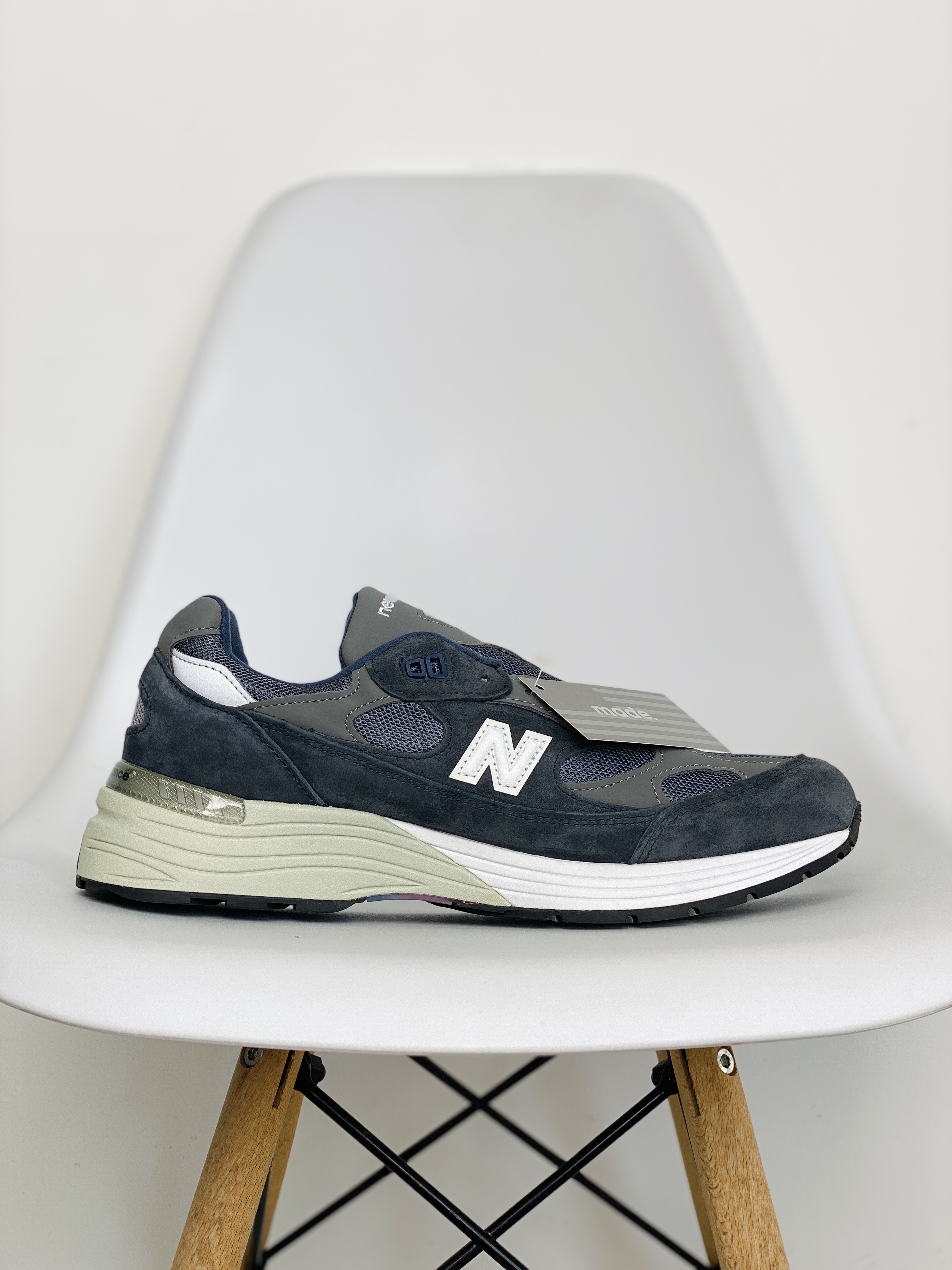 New Balance 992 海军蓝 美產  低筒 复古跑鞋 休闲鞋 运动鞋 男鞋 女鞋  M992GG