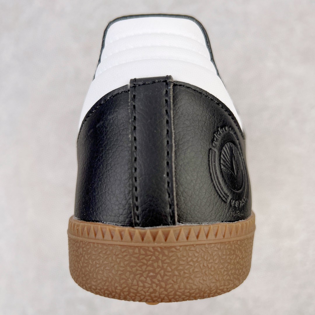 Adidas Originals Samba Vegan 黑灰 低筒 复古板鞋 休闲鞋 男鞋 女鞋 FX9042