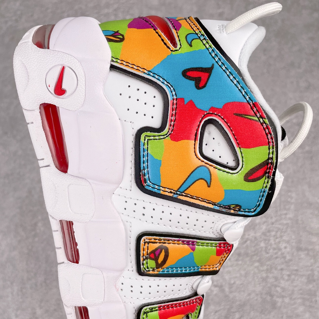 Air More Uptempo Peace Love Swoosh 彩色涂鸦  男鞋 女鞋 休闲鞋 板鞋 篮球鞋   DM8150-100