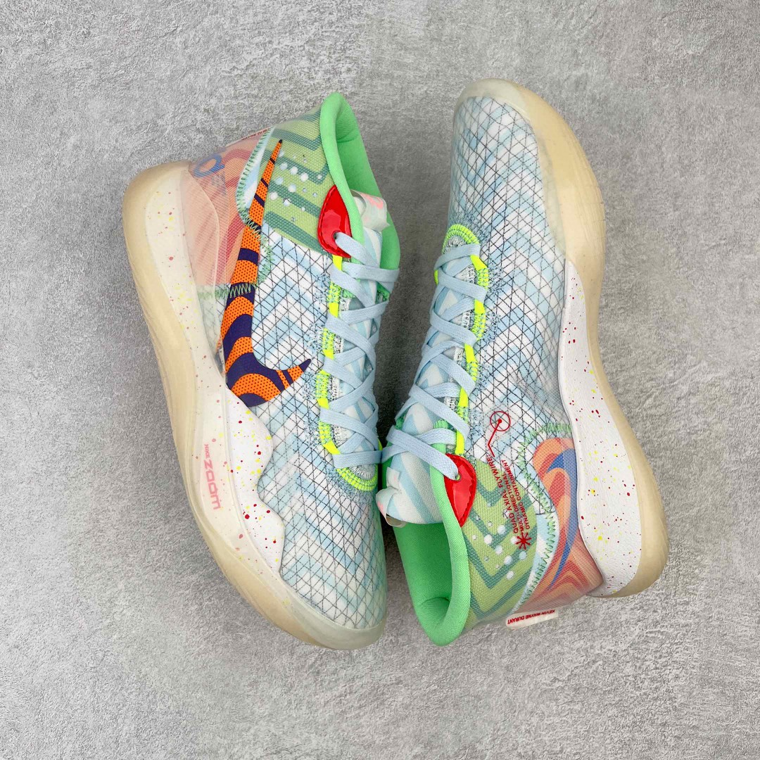 Zoom KD 12 Wavvy 海浪 白 高筒 减震防滑 实战鞋 篮球鞋 运动鞋 男鞋 CW2774-300