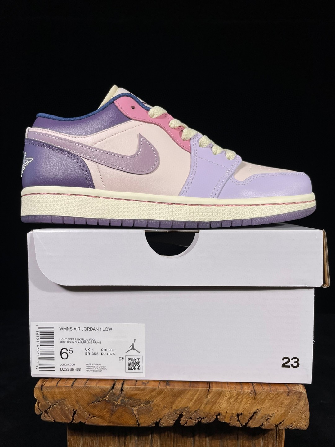 Air Jordan 1 Low AJ1 粉紫色 彩蛋 复活节 低筒 休闲鞋 板鞋 女鞋 DZ2768-651