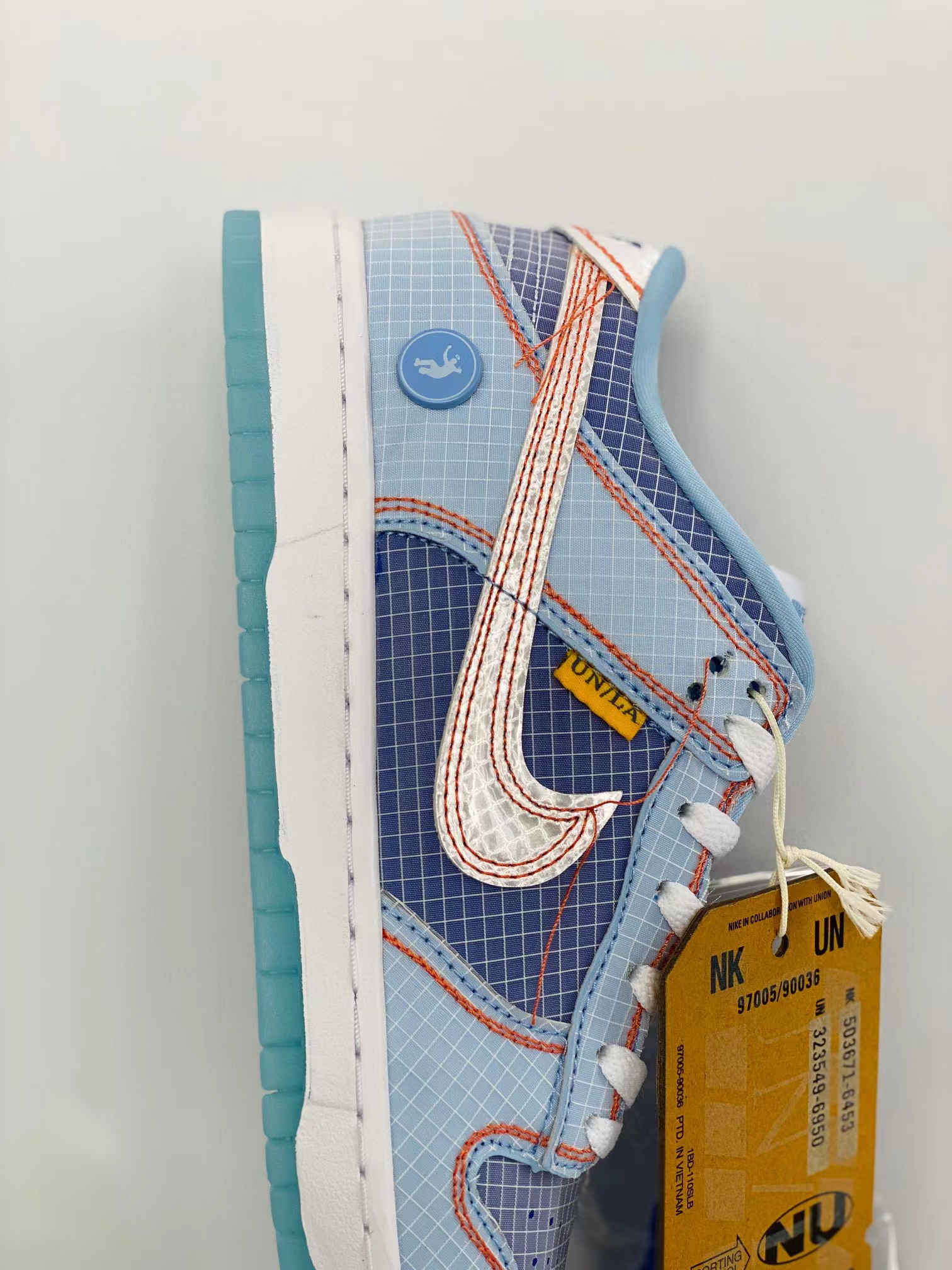 Union LA dunk Low Argon 蓝色 低筒 复古板鞋 休闲鞋 男鞋 女鞋 DJ9649-400