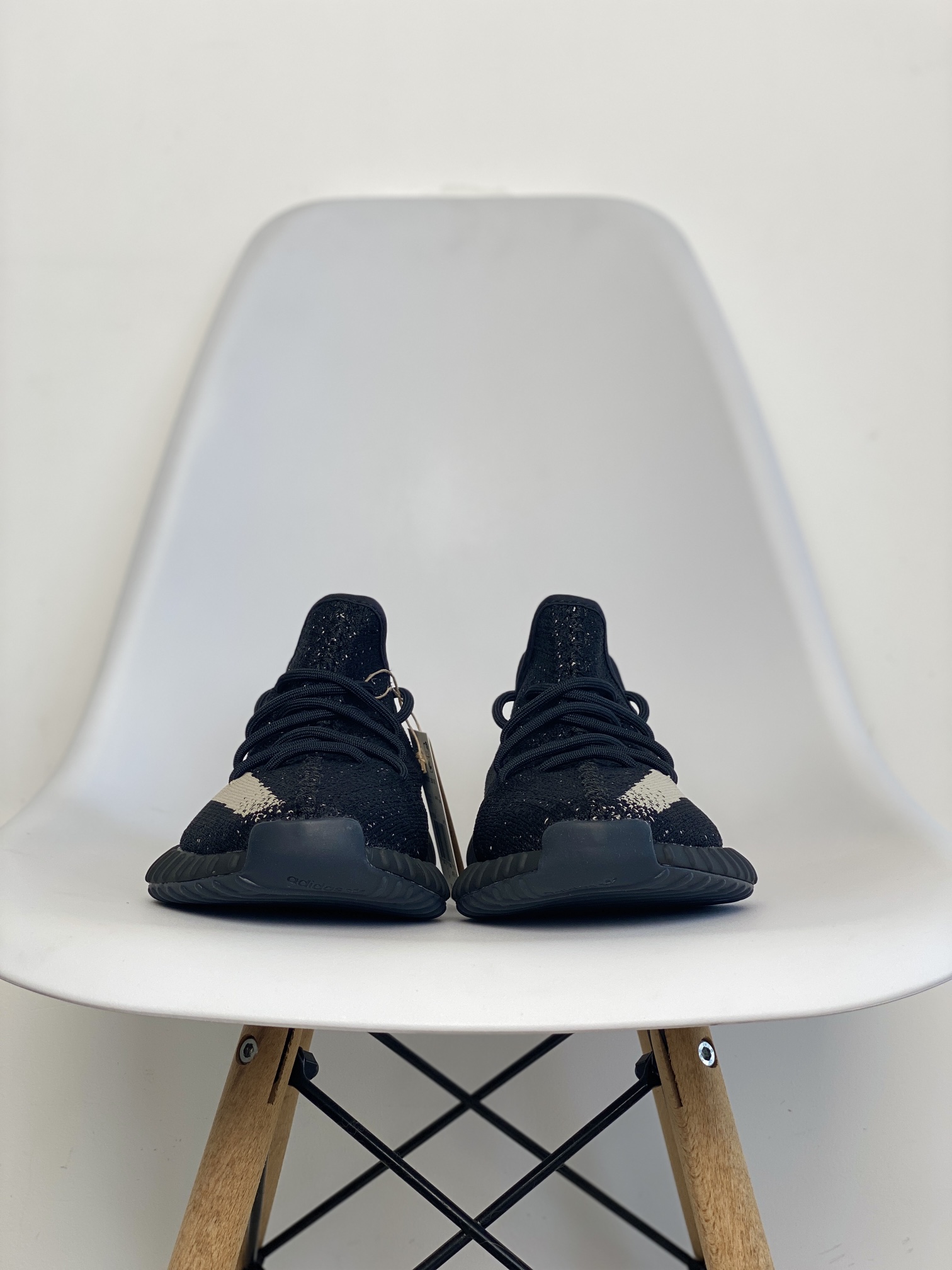 adidas originals Yeezy Boost 350 V2 Core Black 黑白 2022 低筒 休闲鞋 运动鞋 男鞋 女鞋 BY1604-2022