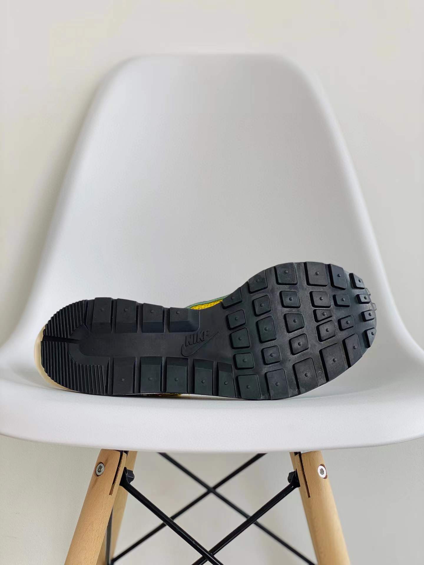 Sacai 3.0 VaporWaffle Tour Yellow 黄绿 低筒 华夫鞋 增高男女鞋 结构解构鞋 复古休闲鞋  CV1363-700