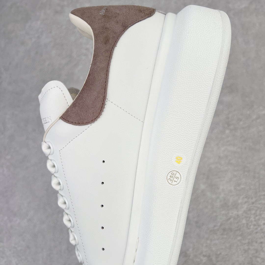 Alexander McQueen 麦昆 白棕 低筒 板鞋 休闲鞋 厚底鞋 增高鞋 男鞋 女鞋 553680WIBN29784