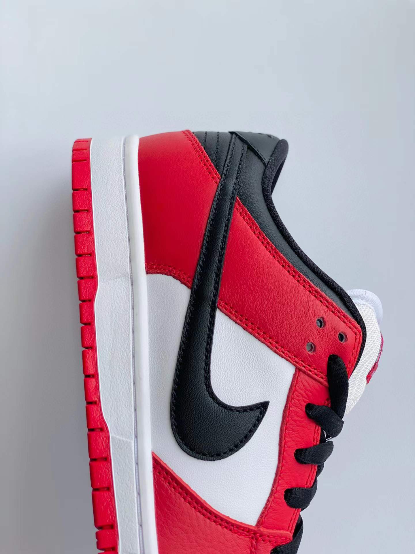  dunk Low Pro Chicago 芝加哥 白红 低筒 复古板鞋 休闲鞋 男鞋 女鞋  BQ6817-600