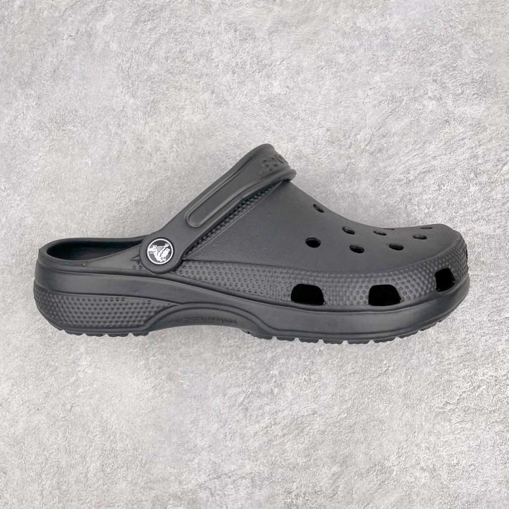 Crocs 黑色 洞洞鞋 凉鞋 室内外 拖鞋 沙滩鞋 男女同款