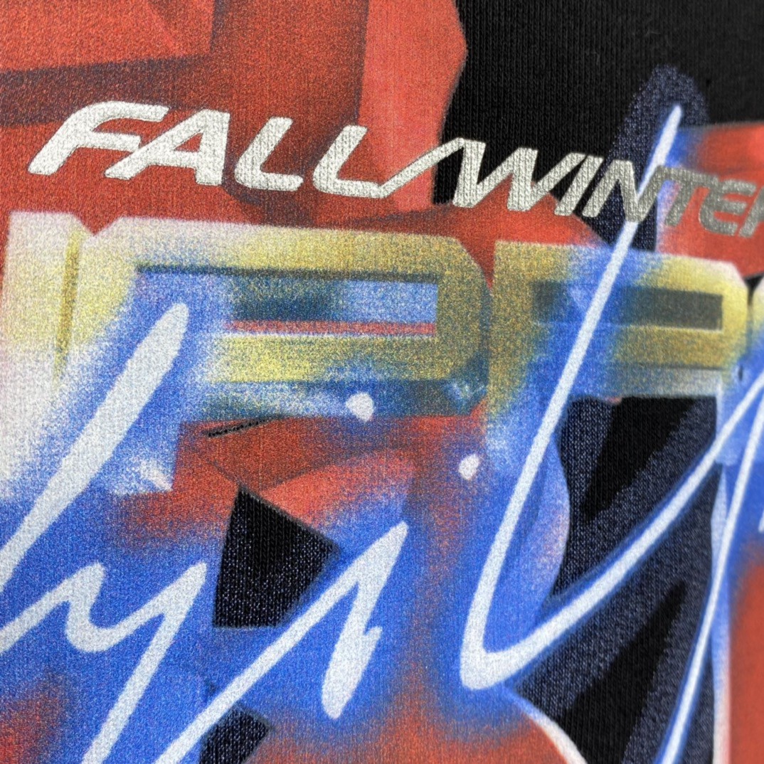 Supreme FW22 Week 4 Supreme x Yohji Yamamoto 山本耀司联名款字母印花 黑色 白色 连帽卫衣 套头 长袖 秋冬 男女同款  SUP-FW22-412