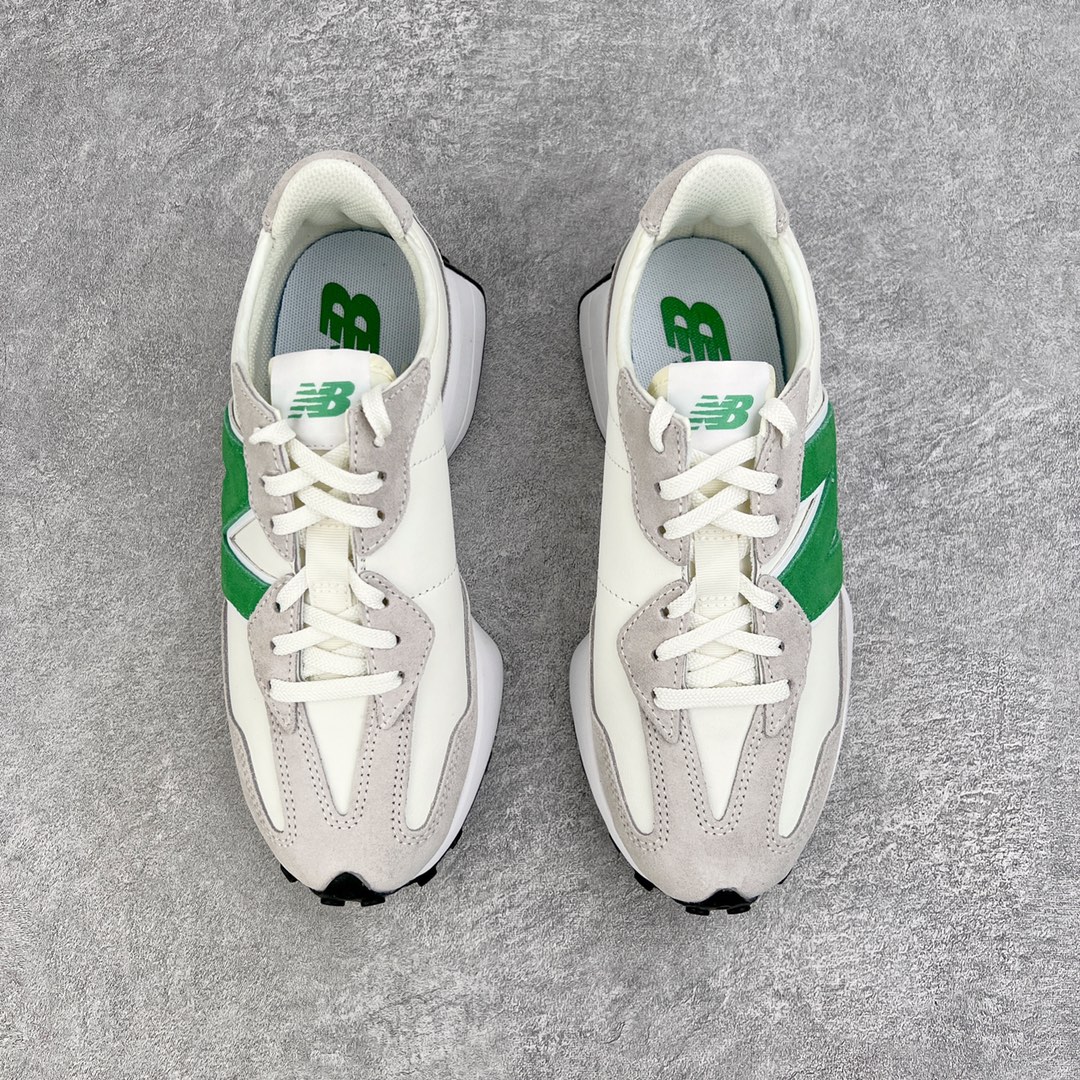 New Balance 327 白灰绿  低筒 复古慢跑鞋 休闲鞋 板鞋 运动鞋 男鞋 女鞋 WS327LG