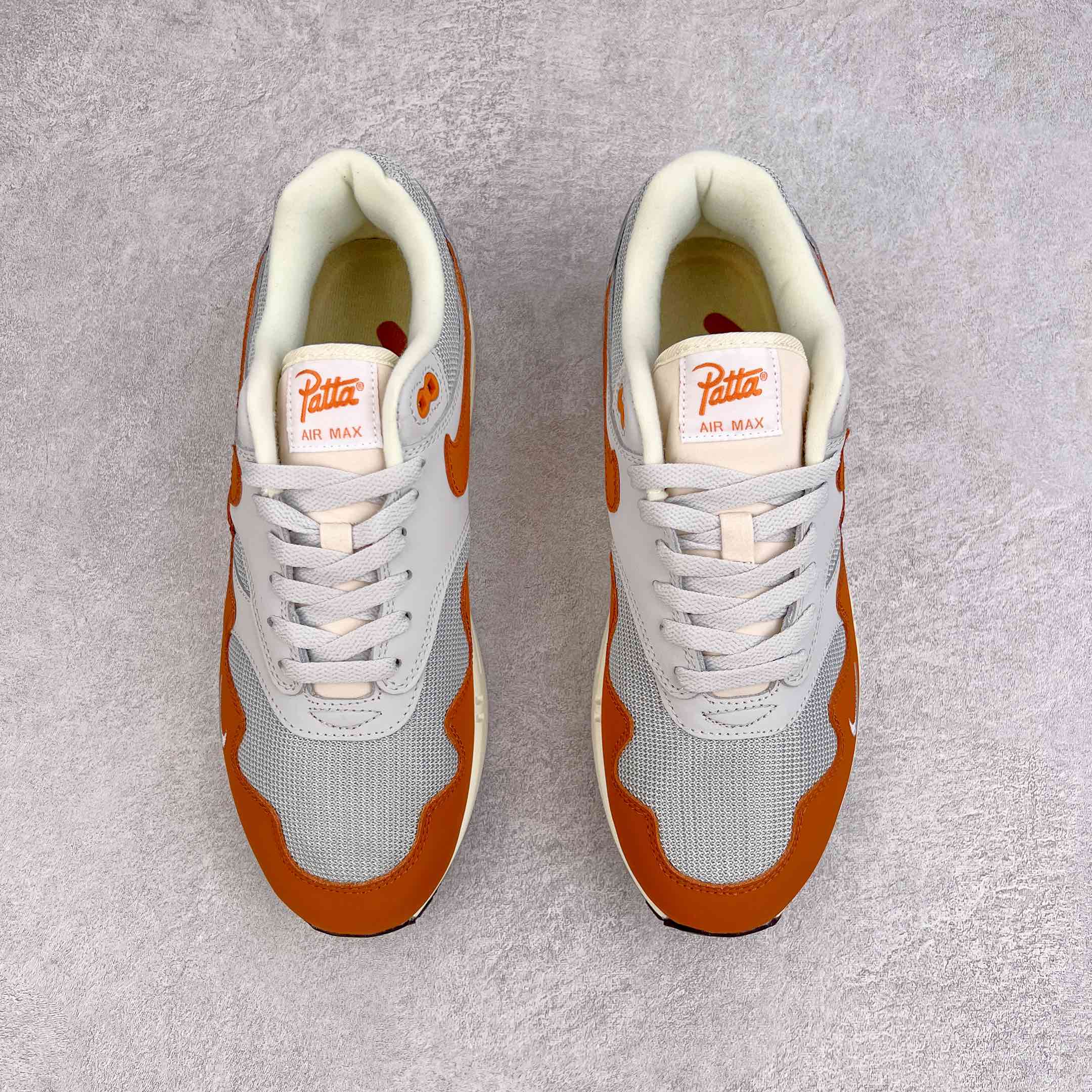Patta Air Max 1  Monarch 灰棕 波浪纹 低筒 减震运动鞋 休闲鞋 板鞋 男鞋 女鞋 DH1348-001