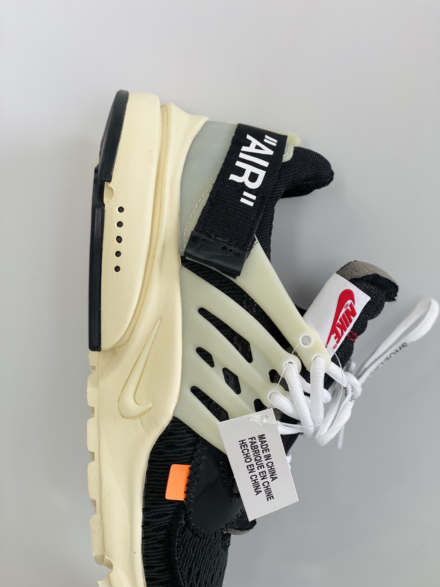 OFF-WHITE Air Presto 2.0 Virgil THE TEN  黑白 联名 低筒 运动缓震复古 跑鞋 休闲鞋 板鞋 男鞋 女鞋 AA3830-001