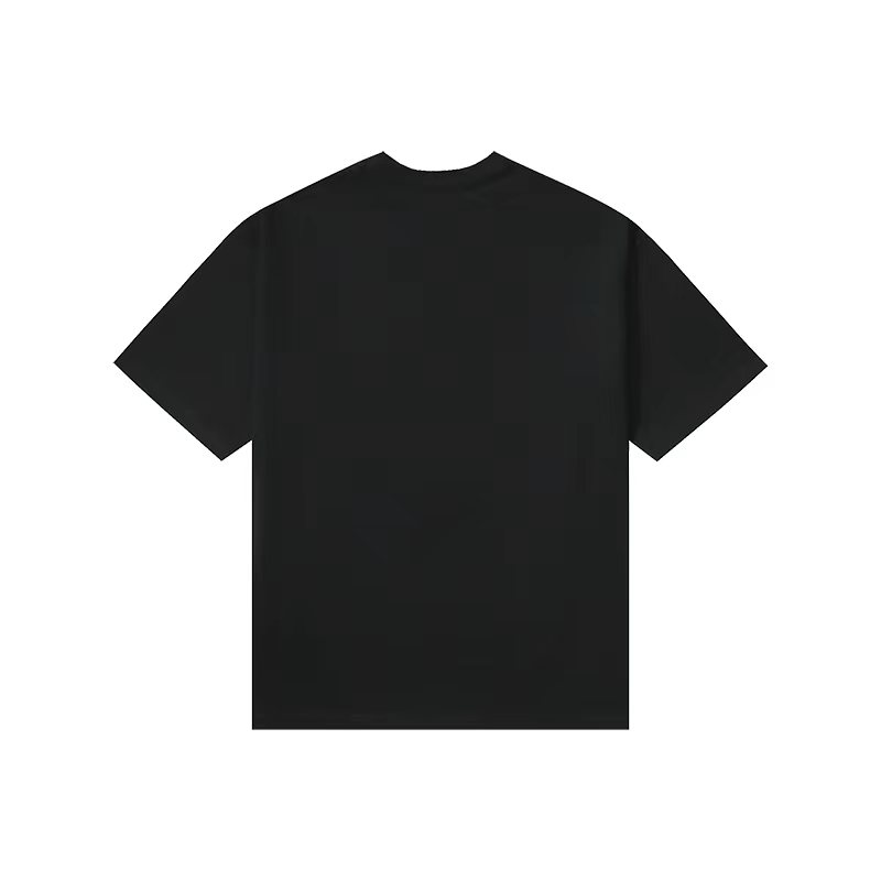 Maison Margiela 马吉拉 数字印花logo 黑色 短袖 T 恤 圆领 套头 夏季 男女同款 S52GC0165S23082