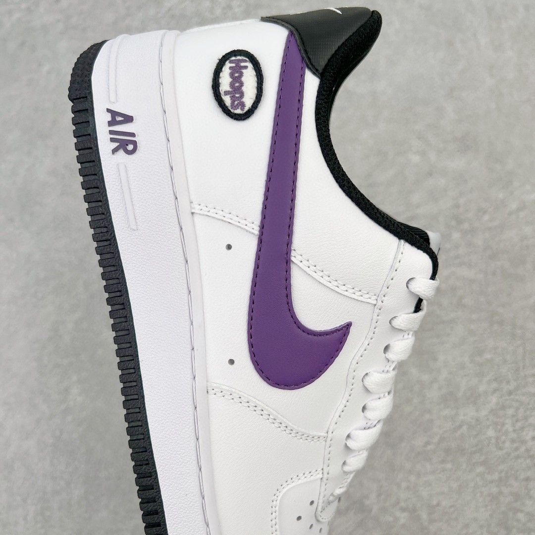 Air Force 1 Low 07 LV8 Hoops 白紫 低筒 空军一号 休闲鞋 板鞋 男鞋 女鞋 DH7440-100