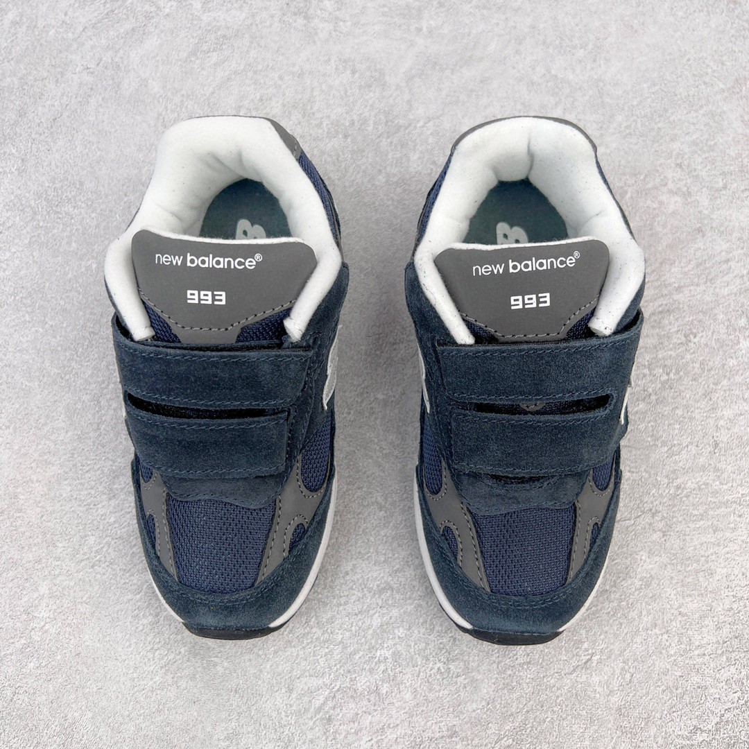 New Balance 993 系列 海军蓝 低筒 运动鞋 休闲鞋 板鞋 童鞋 