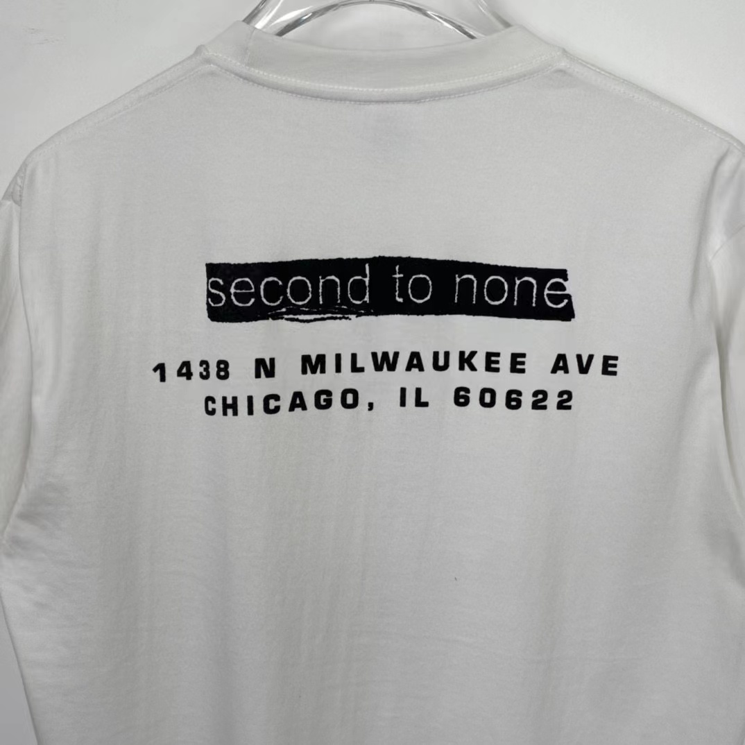 Supreme Chicago Box Logo 开业限定 白色 液态银  短袖 T 恤 男女同款 SUP-FW20-740