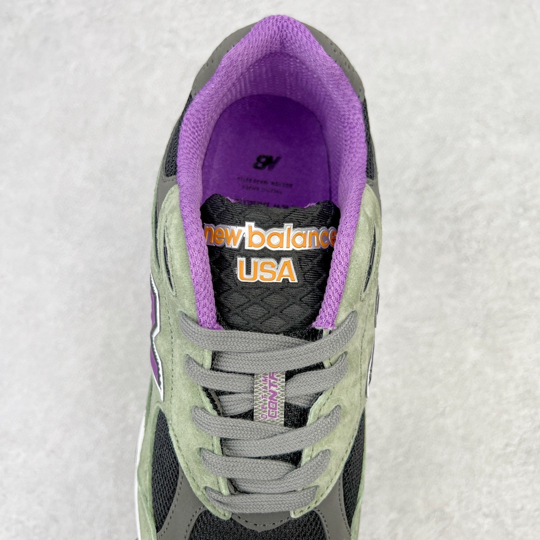 New Balance 990 V3 Teddy Made 军绿色 低筒 复古跑鞋 休闲鞋 板鞋 运动鞋 男鞋 女鞋 M990TC3