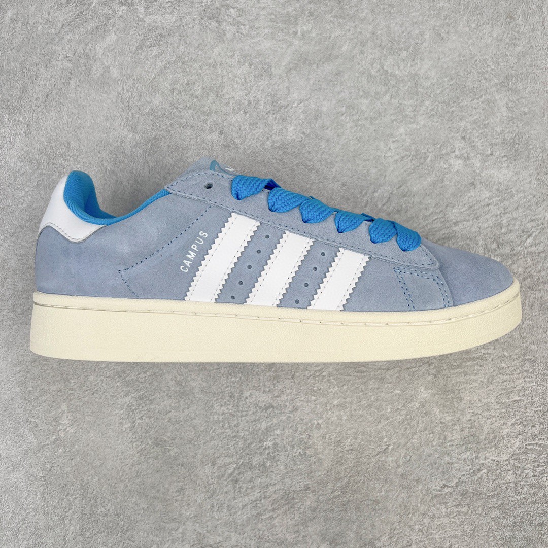 adidas originals Campus 00s 浅蓝色 低筒 复古板鞋 休闲鞋 男鞋 女鞋 GY9473