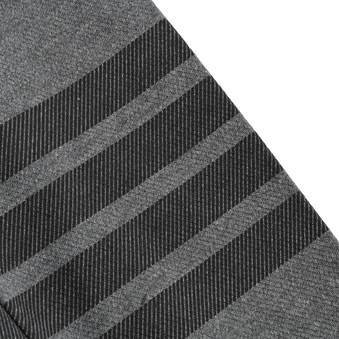 Thom Browne FW21 拉链前贴袋条纹运动夹克 灰色 外套 长袖 秋冬款 男女同款 