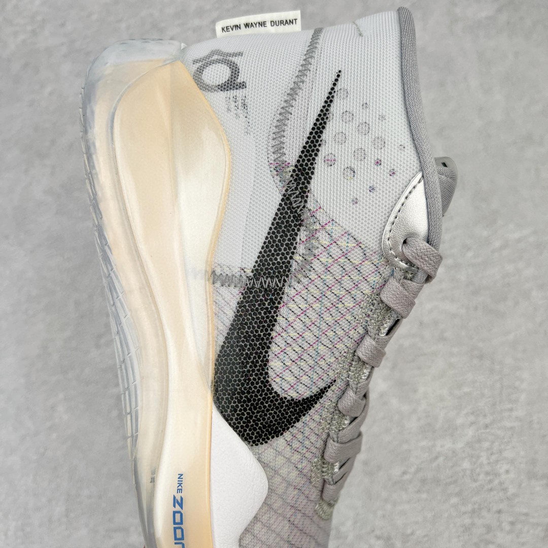 Zoom KD 12 White Wolf  Grey 杜兰特 太极阴阳 灰白 高筒 减震防滑 实战鞋 篮球鞋 运动鞋 男鞋 CK1195-101