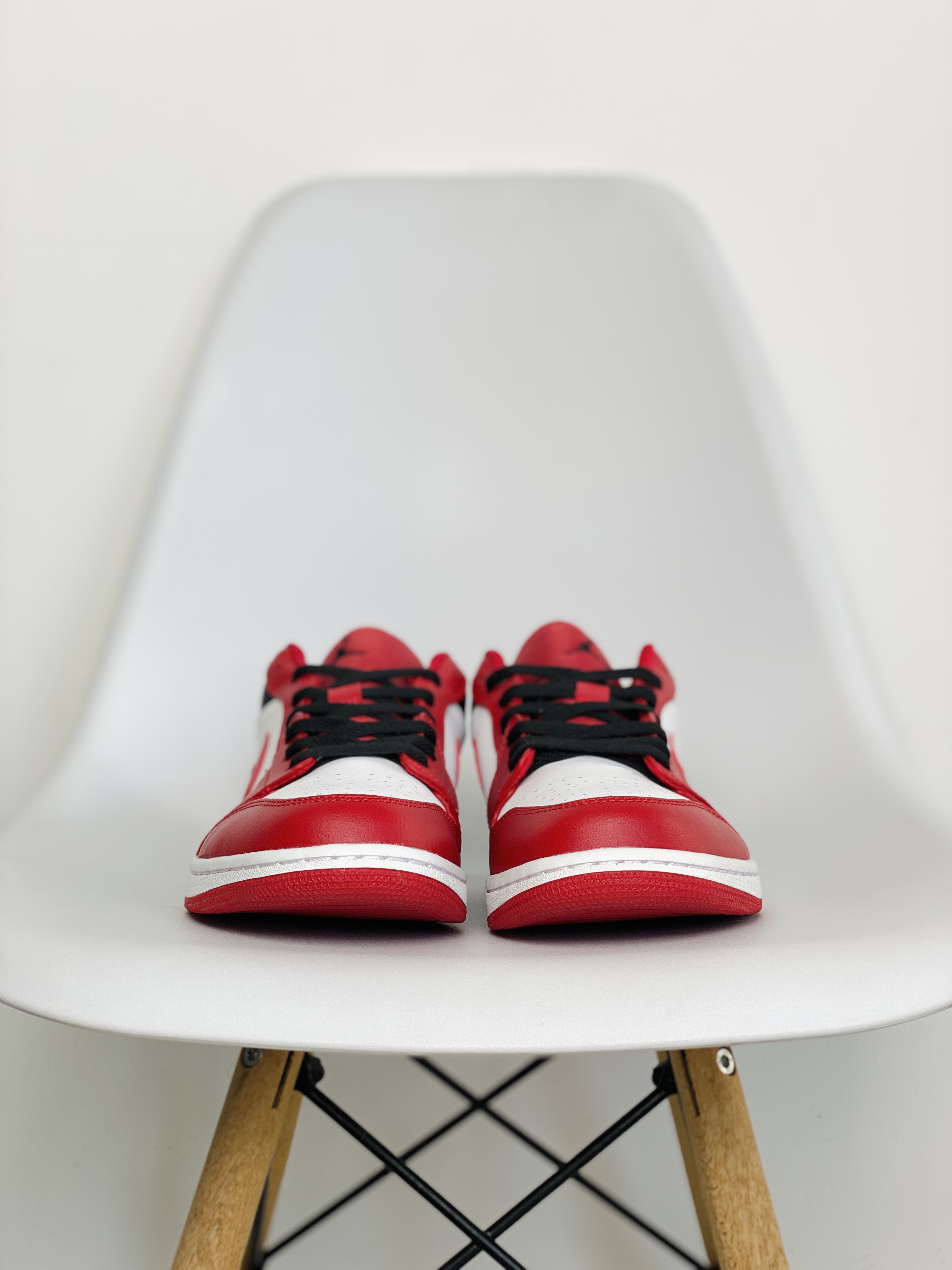 Air Jordan 1 Low AJ1 Gym Red and Black  紅白黑 低筒  休閒鞋 板鞋 男鞋 女鞋 553558-163