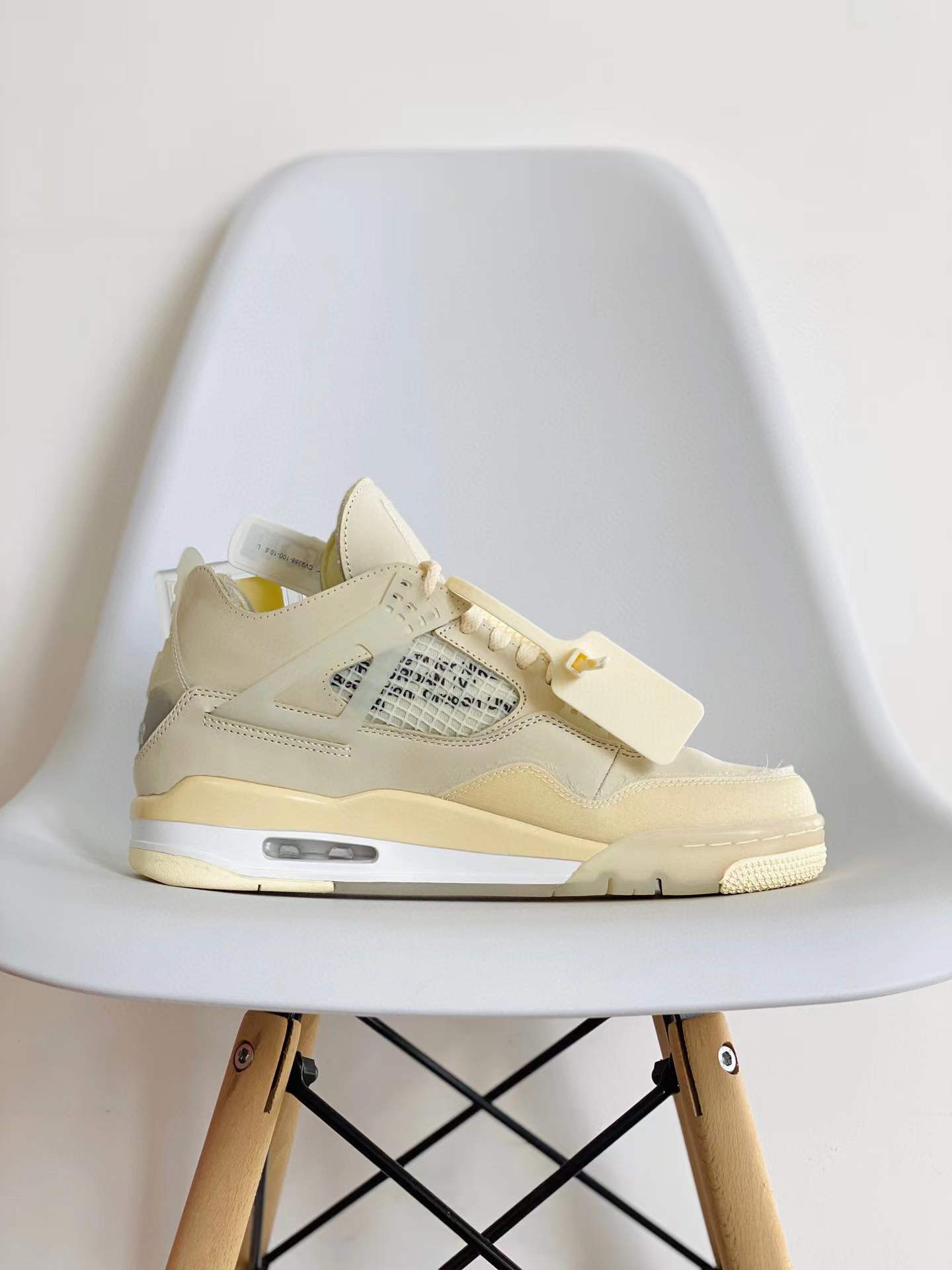 OFF-WHITE Air Jordan 4 AJ4 Retro Sail 白帆 低筒 男鞋 女鞋 籃球鞋 板鞋 CV9388-100