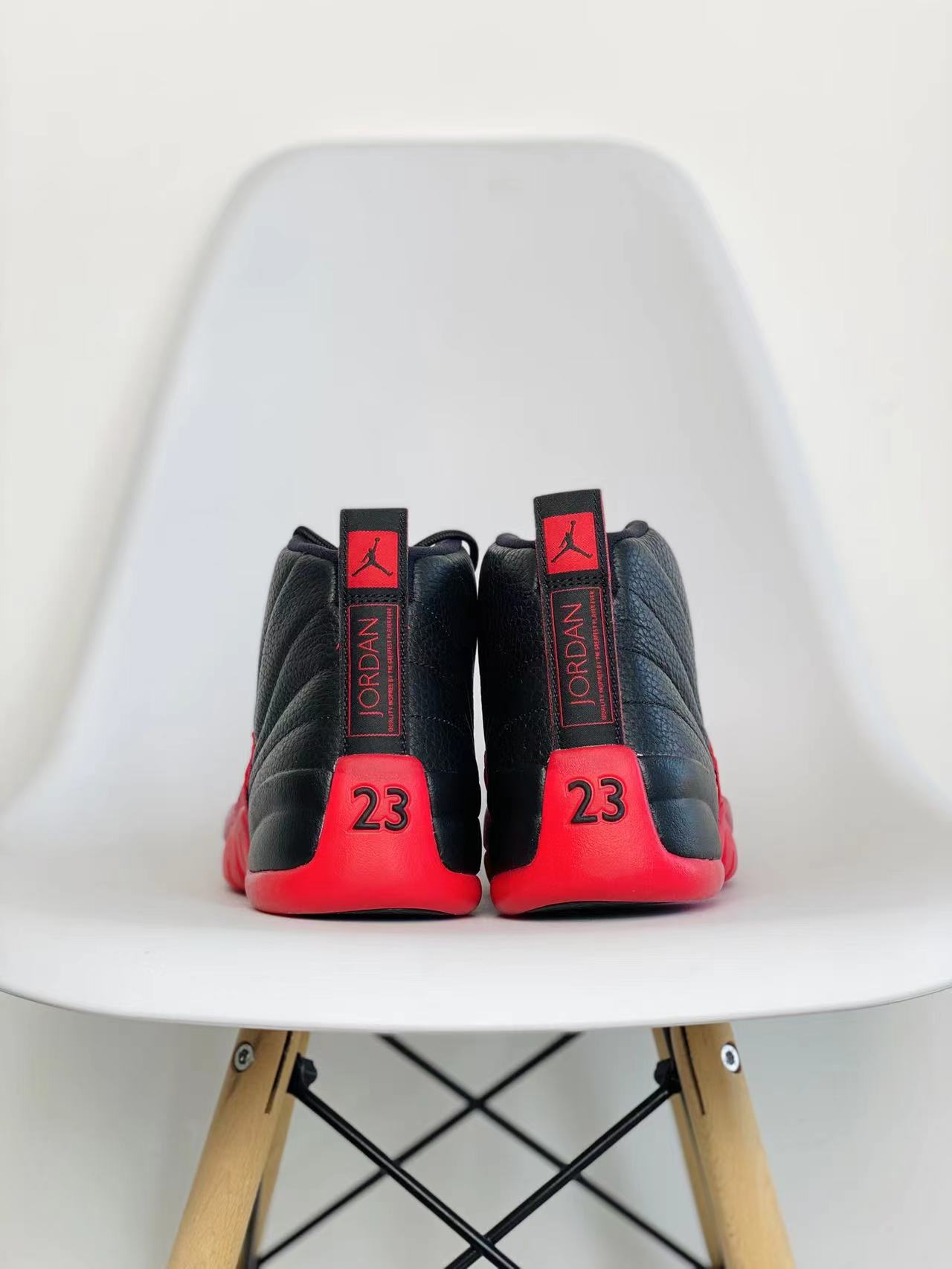 Air Jordan 12 AJ12 Retro Flu Game 流感之战 黑红 碳板 全掌气垫 篮球鞋 球鞋 男鞋 休闲鞋 130690-002